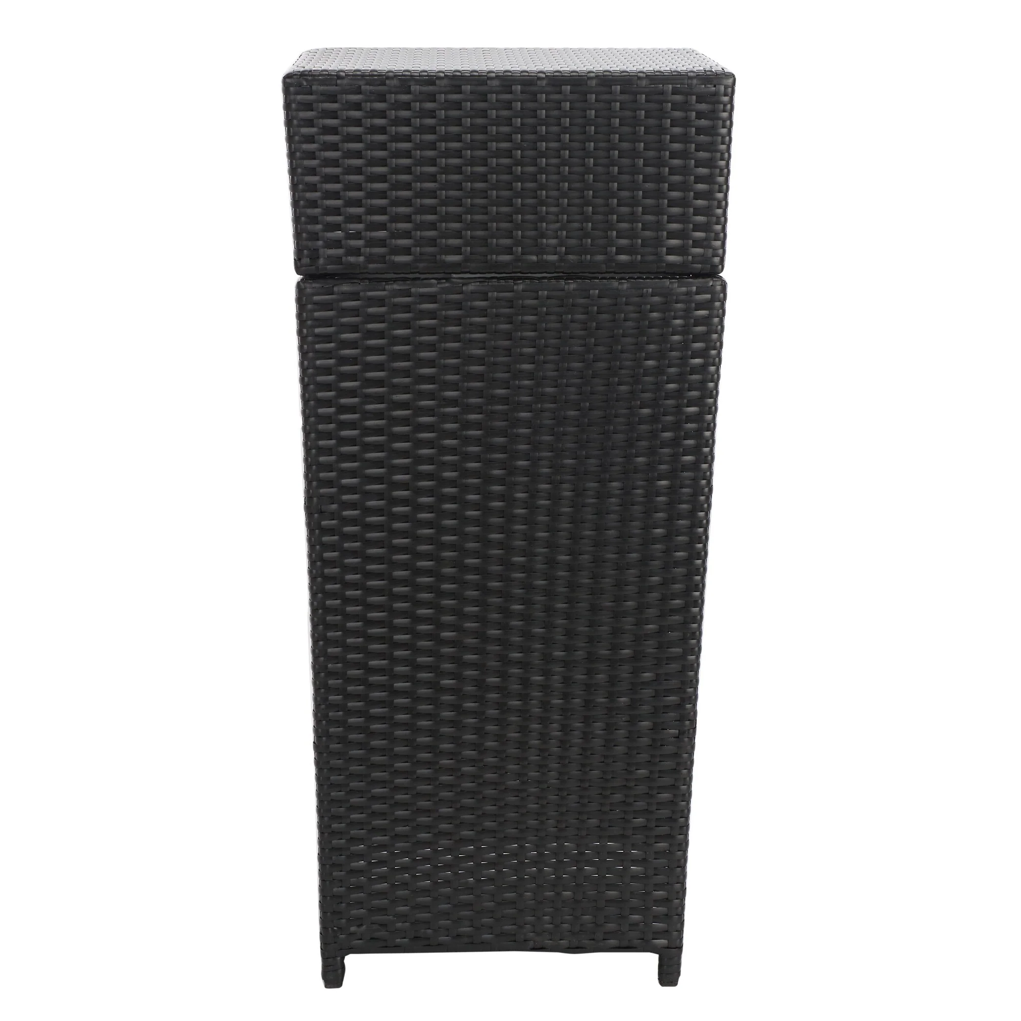 SAFAVIEH Outdoor Jennie Trash Bin (Fully Assembled)