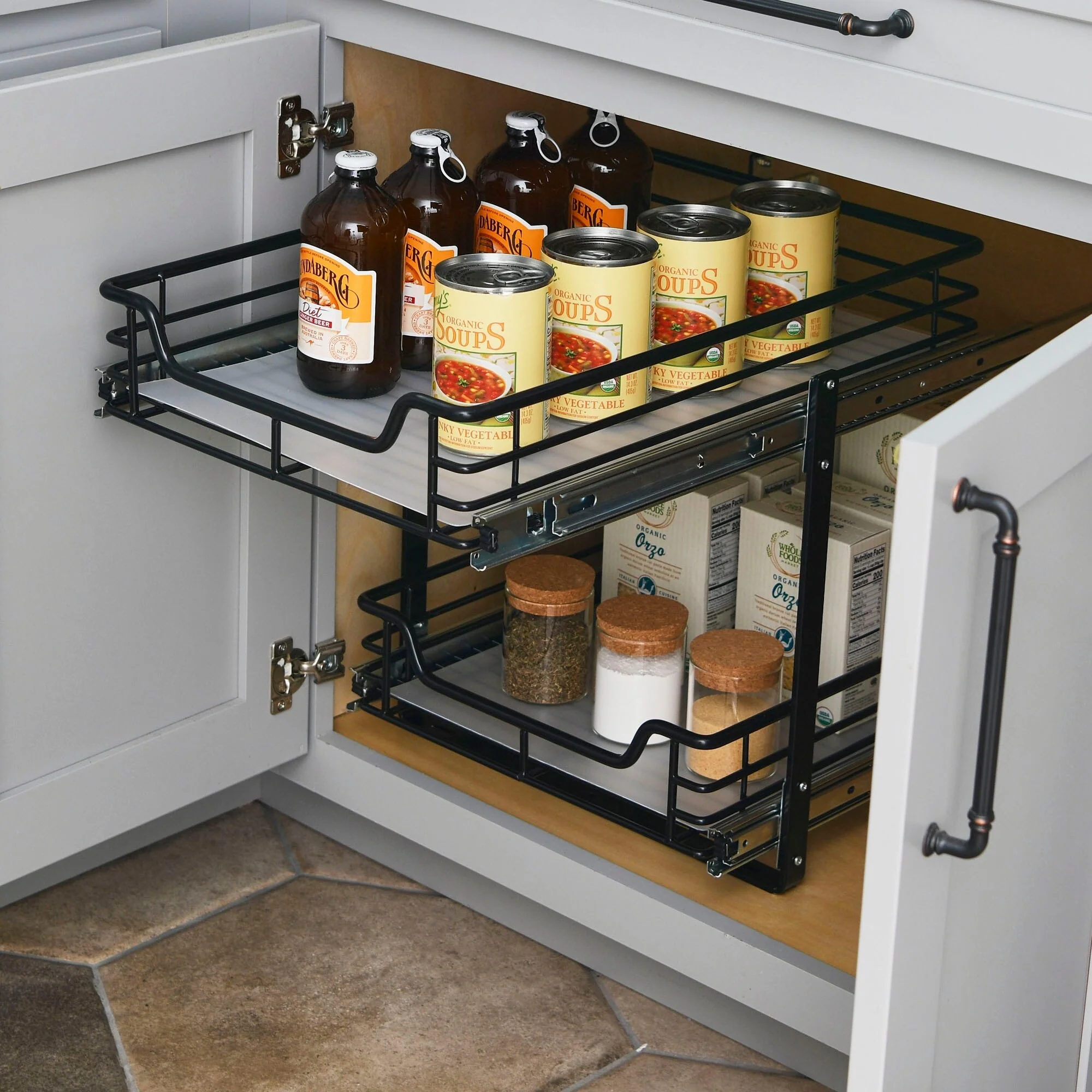 Household Essentials Multipurpose Pull-Out/Slide-Out Storage Organizer