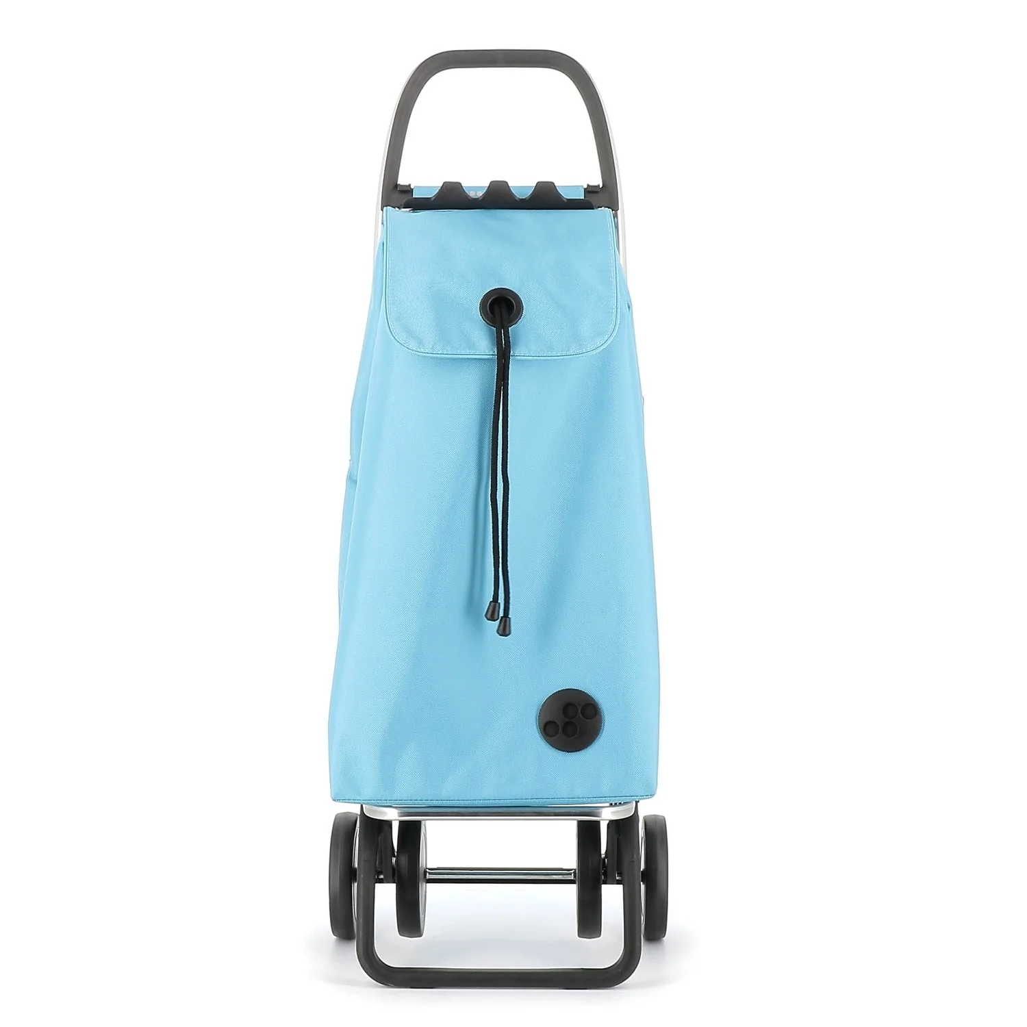 Rolser I-Max MF 4 Wheel Foldable Shopping Trolley - 15.35 in. W x 41.34 in. H x 12.6 in. D