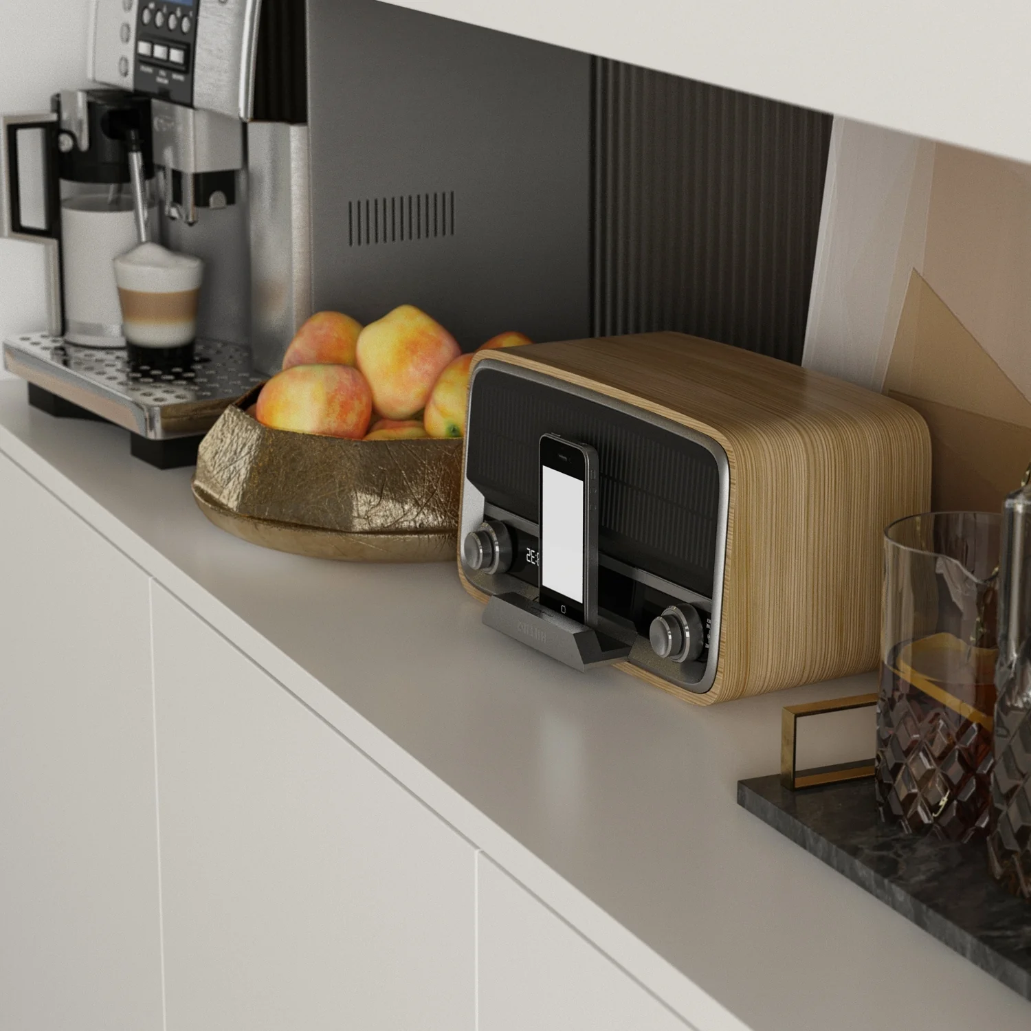 Combined BookShelves Kitchen Cabinet Display Cabinet Pantry Bookcase