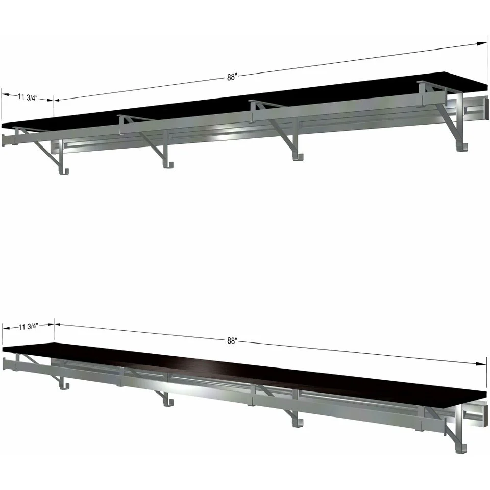 arrange a SPACE RCMBX Double Shelf-Hang Closet System
