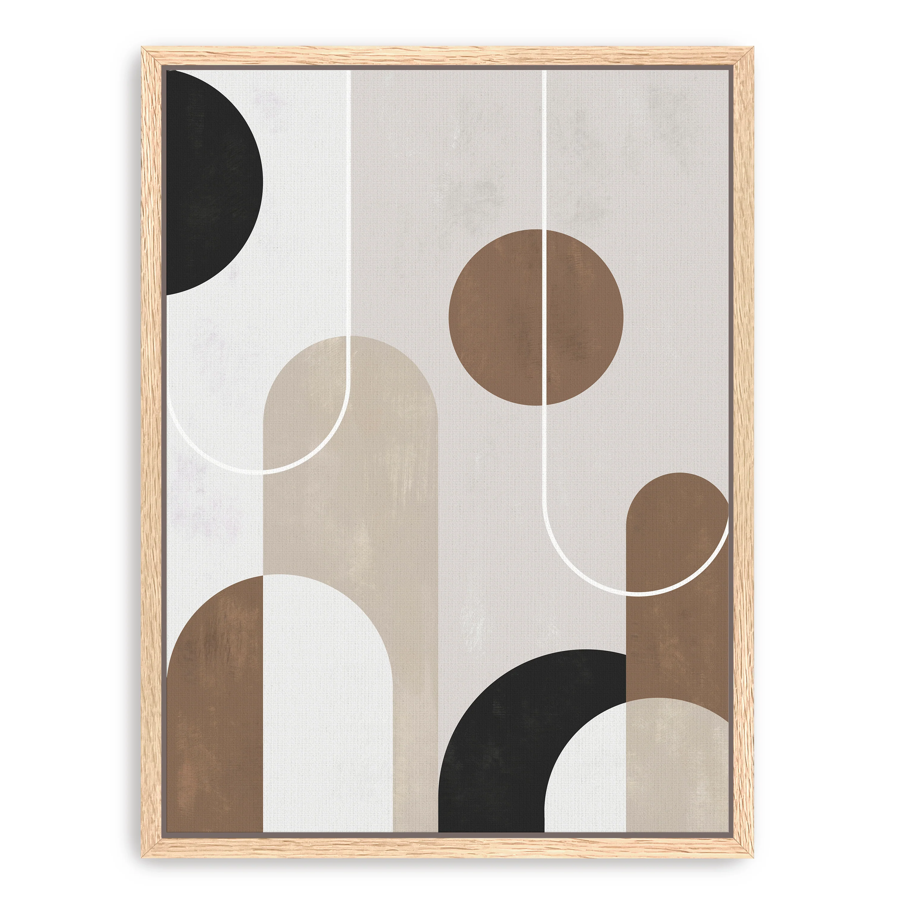 Minimalism Mountains Canvas Giclee