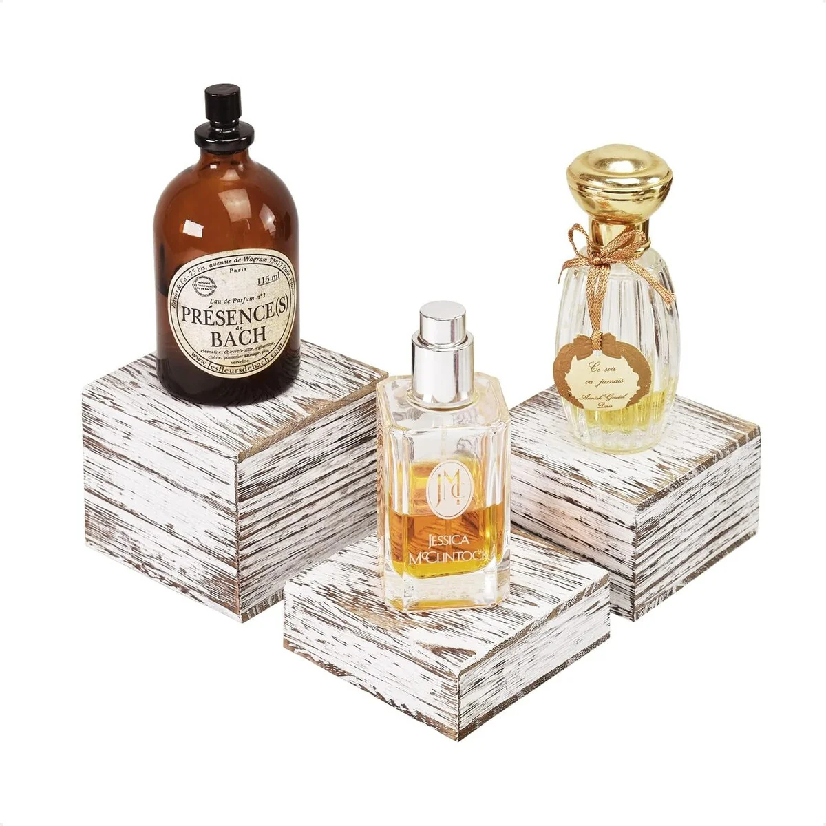 Wooden 3 Pcs Square Risers for Display