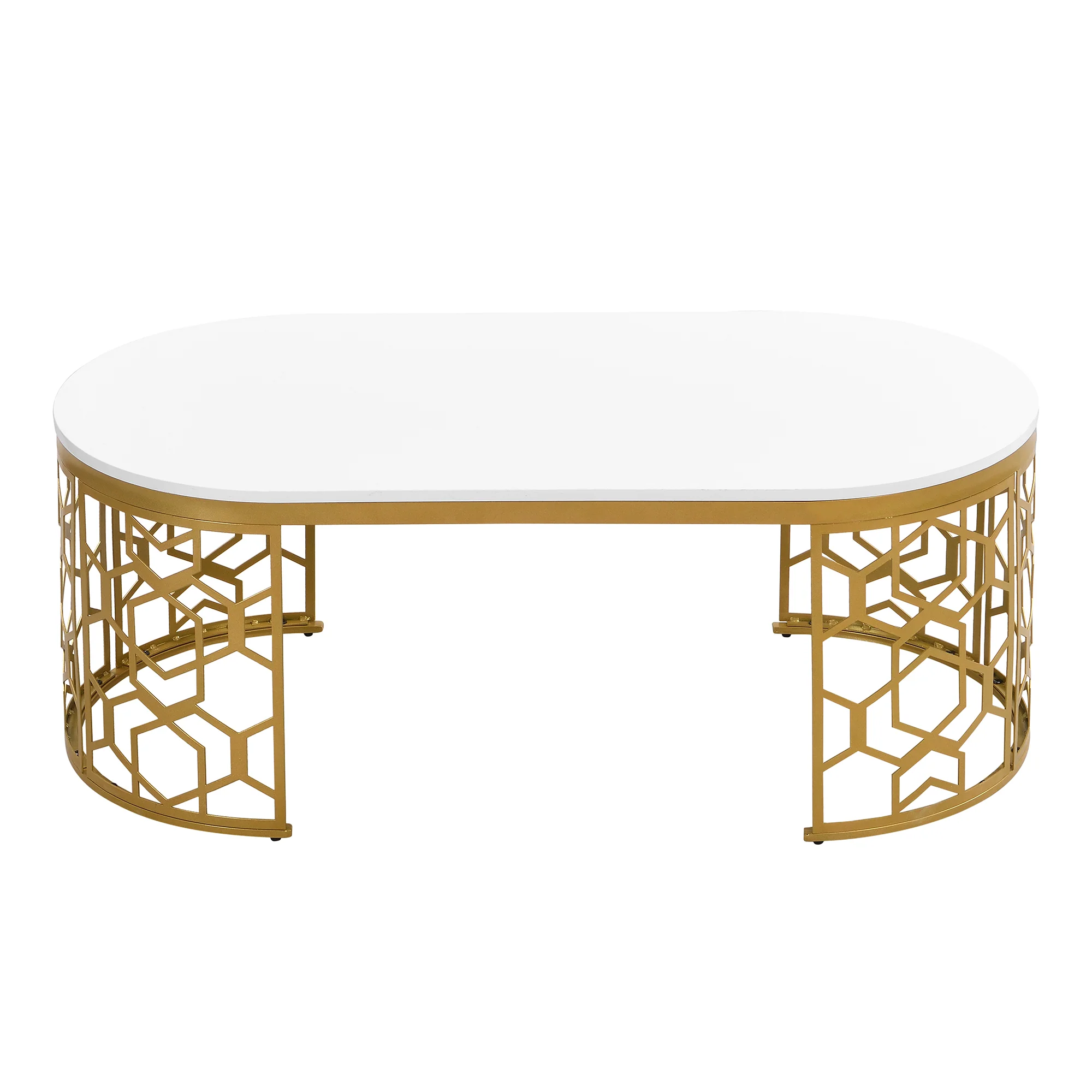 Modern Oval Coffee Table