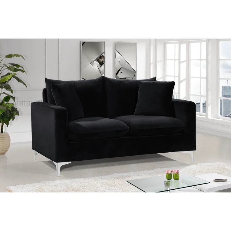 Shumpert 58'' Velvet Loveseat