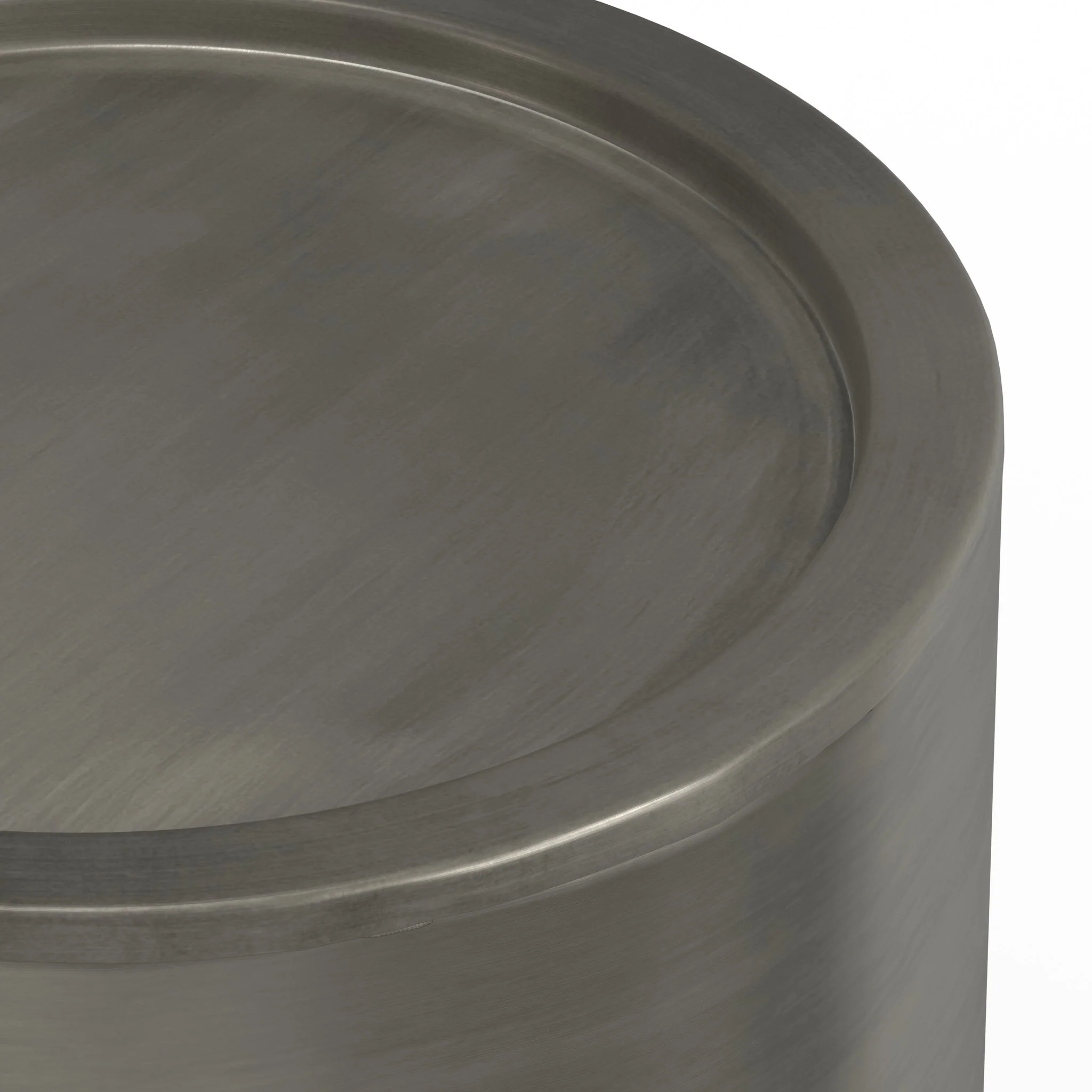Hyperion Side Table with Round Cylinder Shape