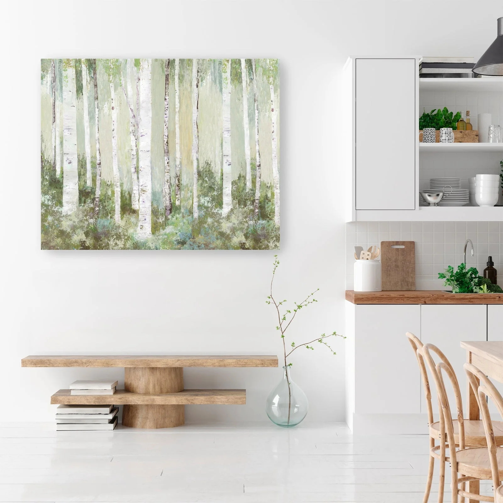 Tranquil Forest Canvas Giclee Wall Art