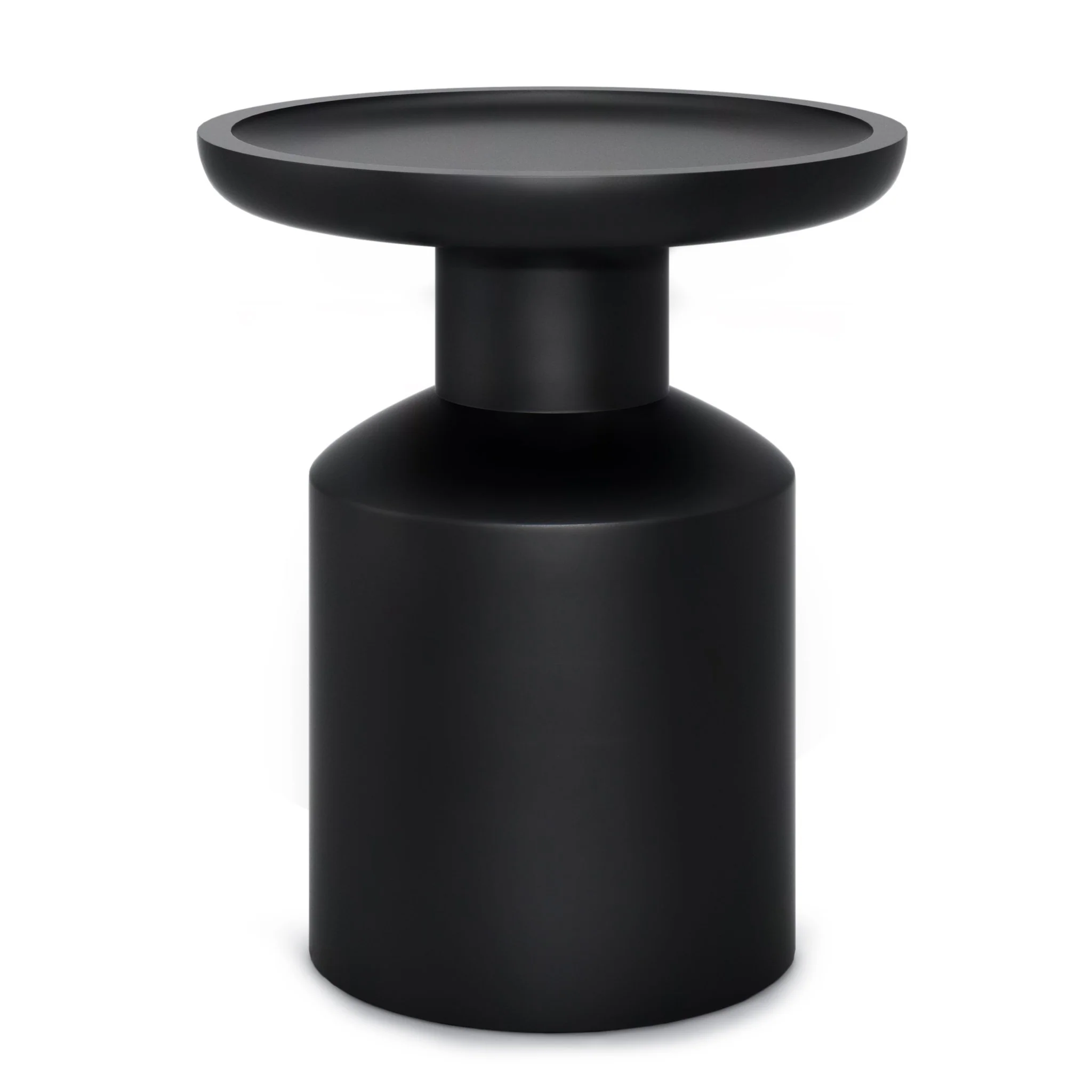 Focus Wooden Accent Table with Round Top