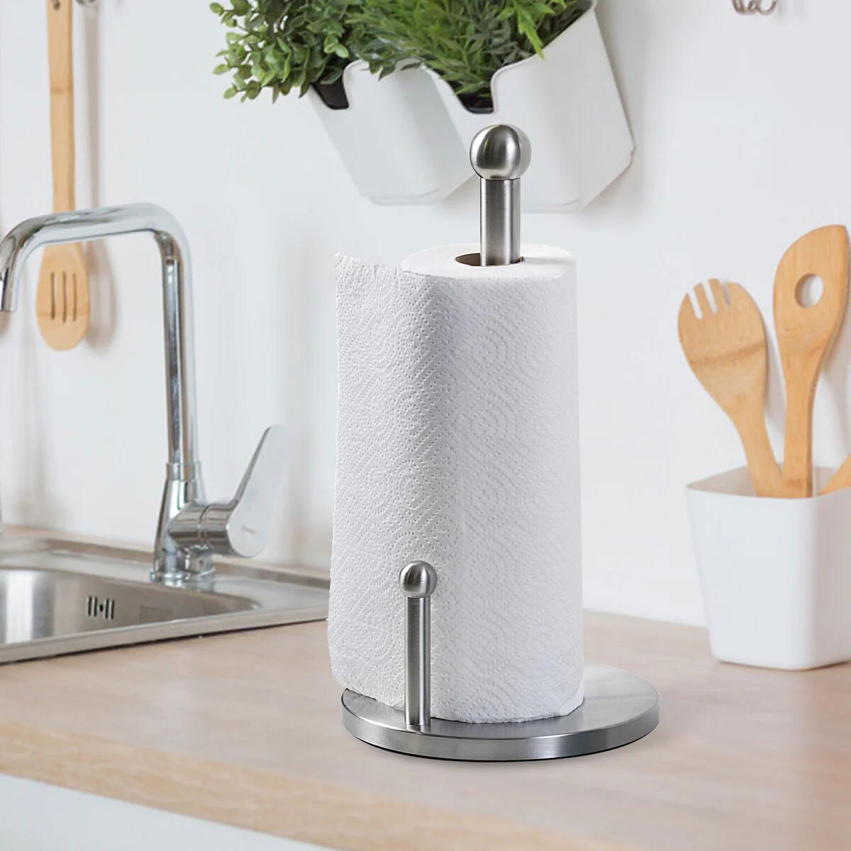Innovaze Set of 2 Stainless Steel Paper Towel Holders