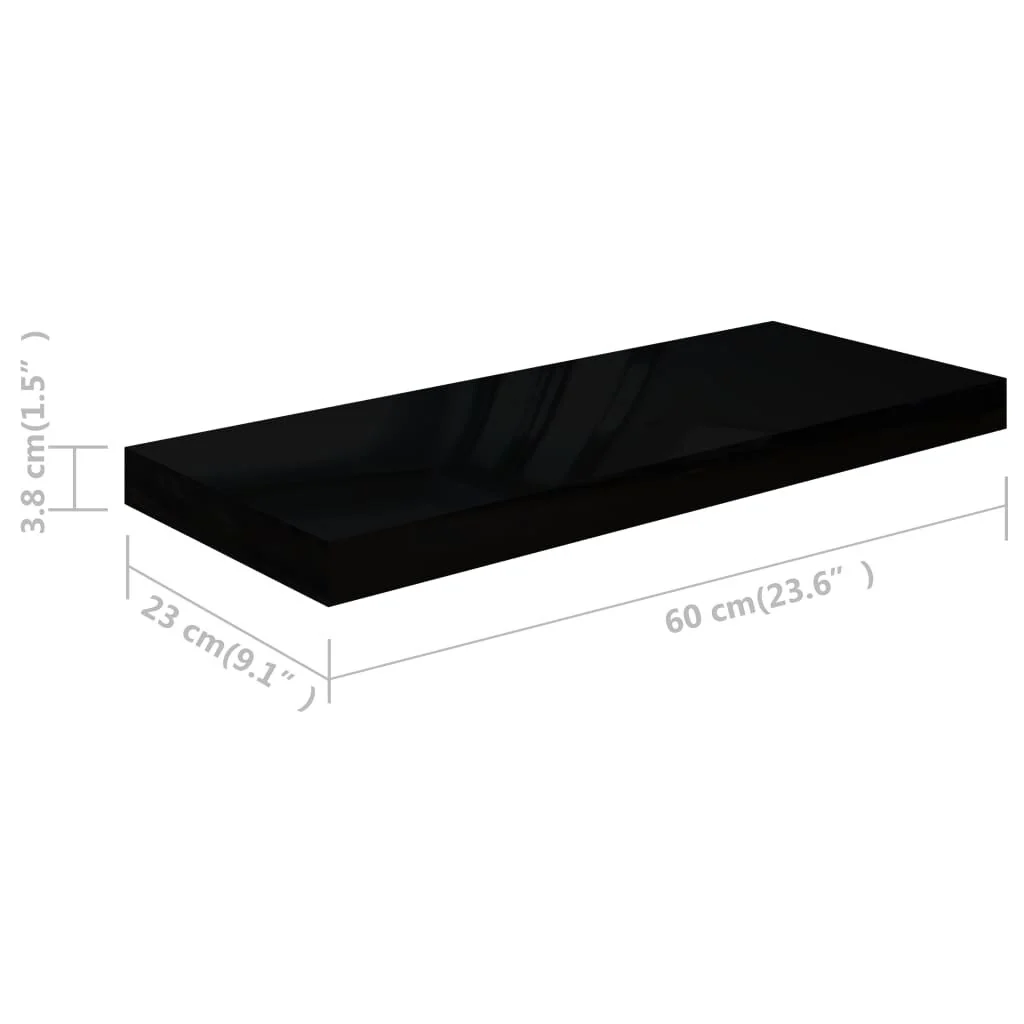 Floating Wall Shelves 2 pcs 23.6