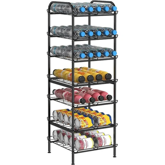 Water Bottle Organizer Vertical Free Standing Storage