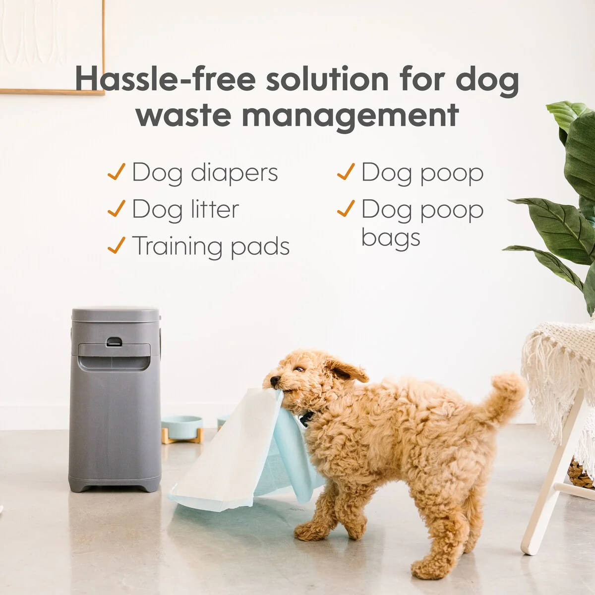 Pet Genie Pail with Starter Refill