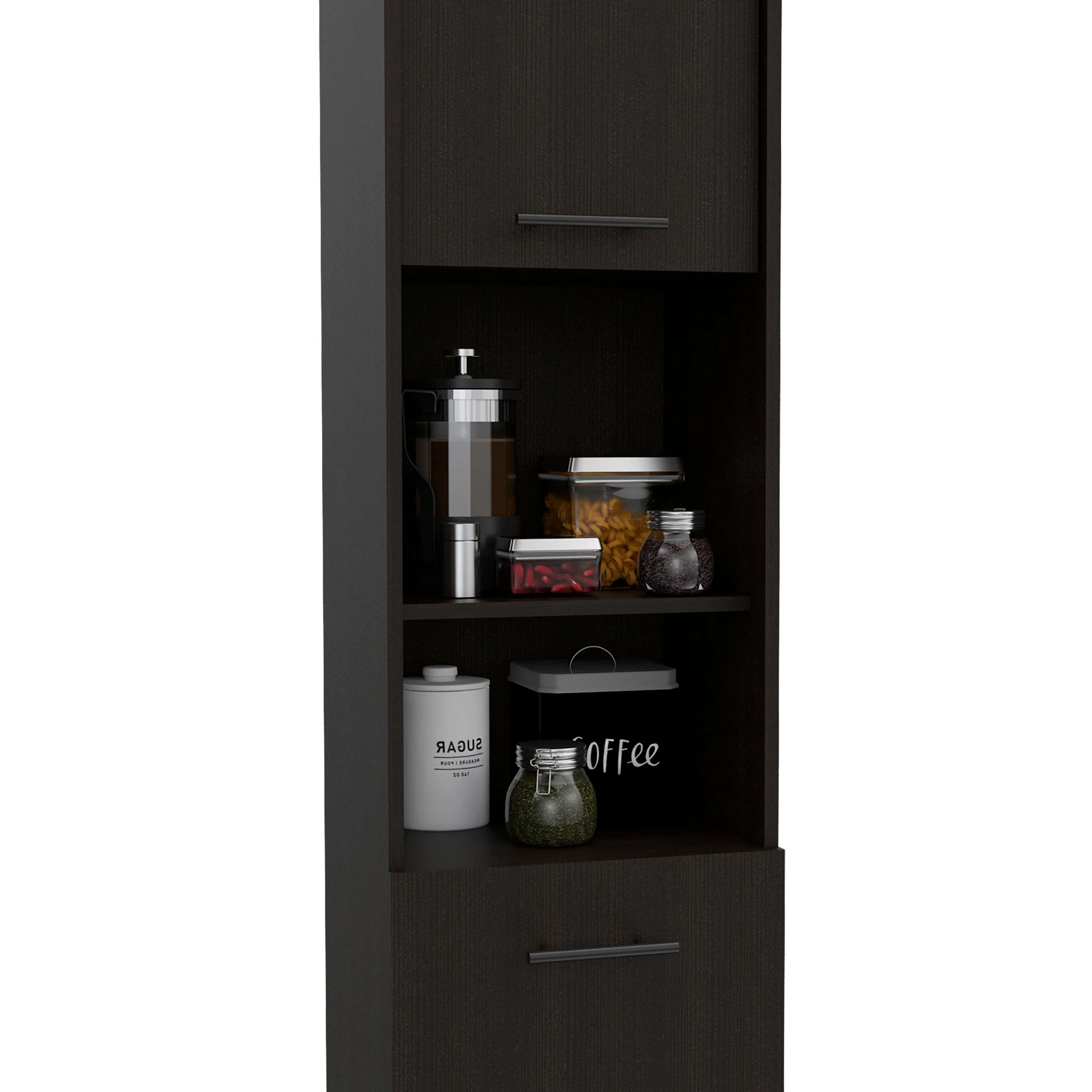 FM Furniture Sheffield 2-Door Pantry Cabinet
