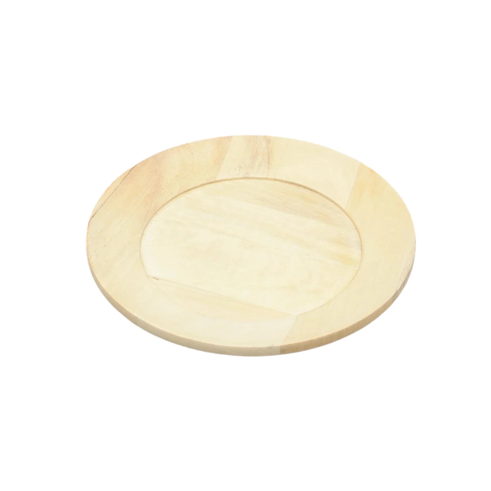Scandi Handcrafted 13 Wood Charger Plate