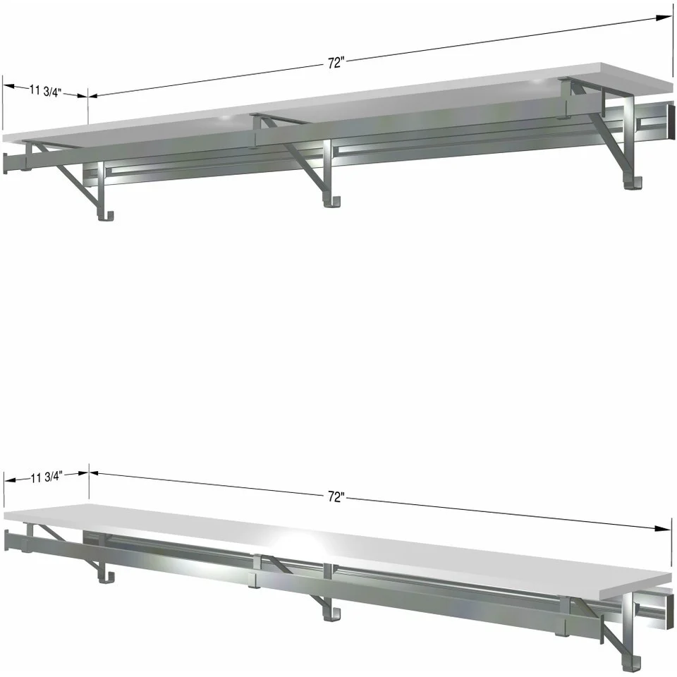 arrange a SPACE RCMBX Double Shelf-Hang Closet System