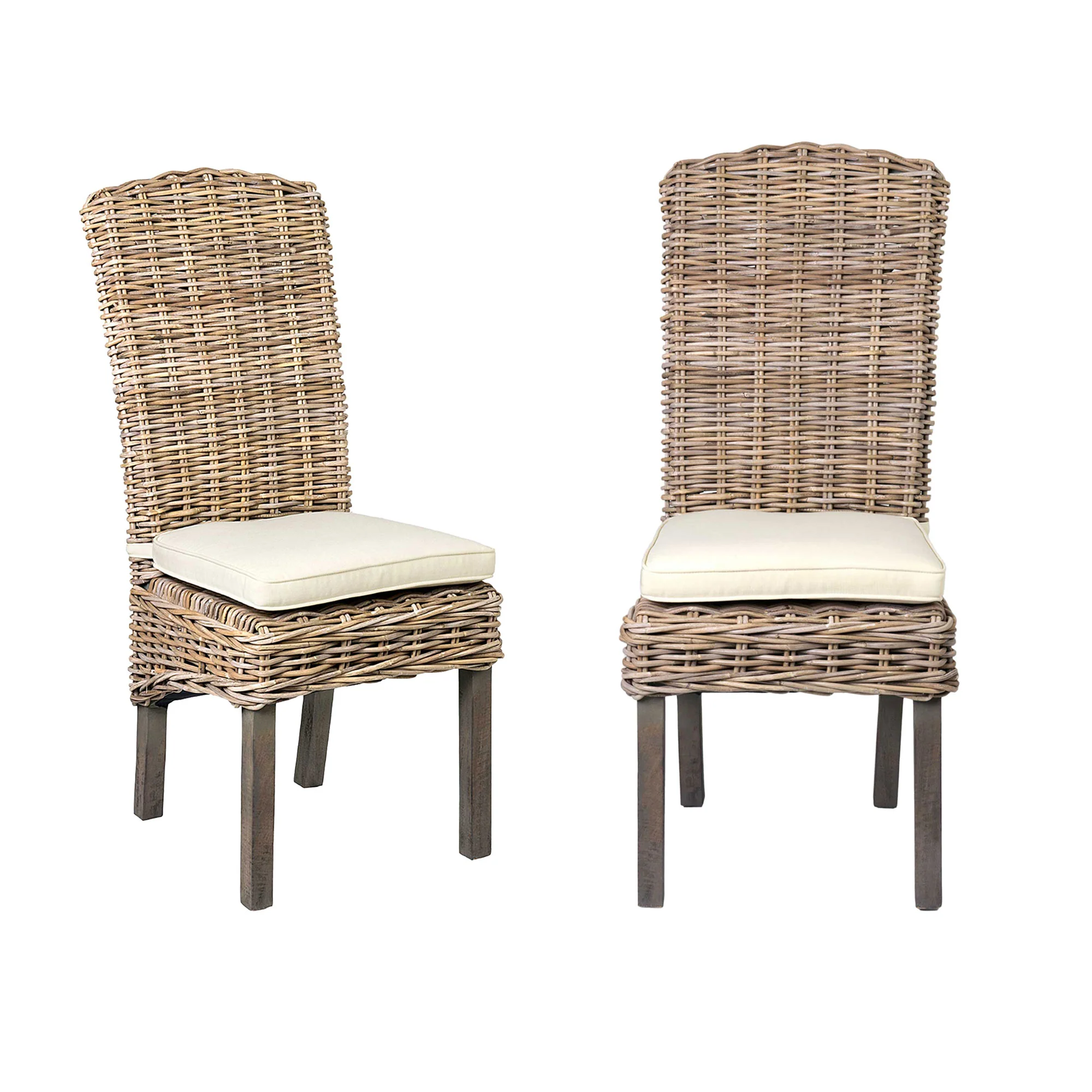 Summit Rattan Dining Chair, Set of 2