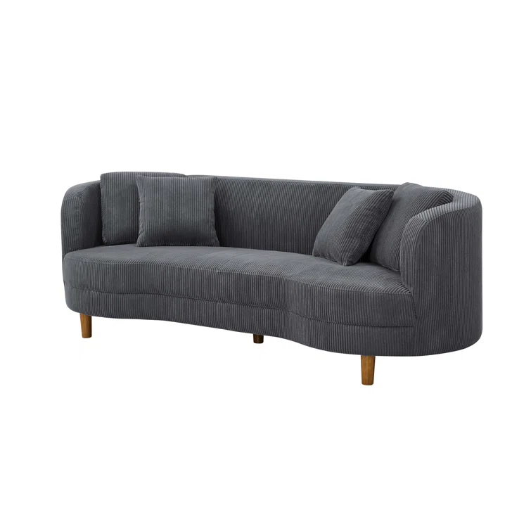 Lutanda 90'' Corduroy Sofa