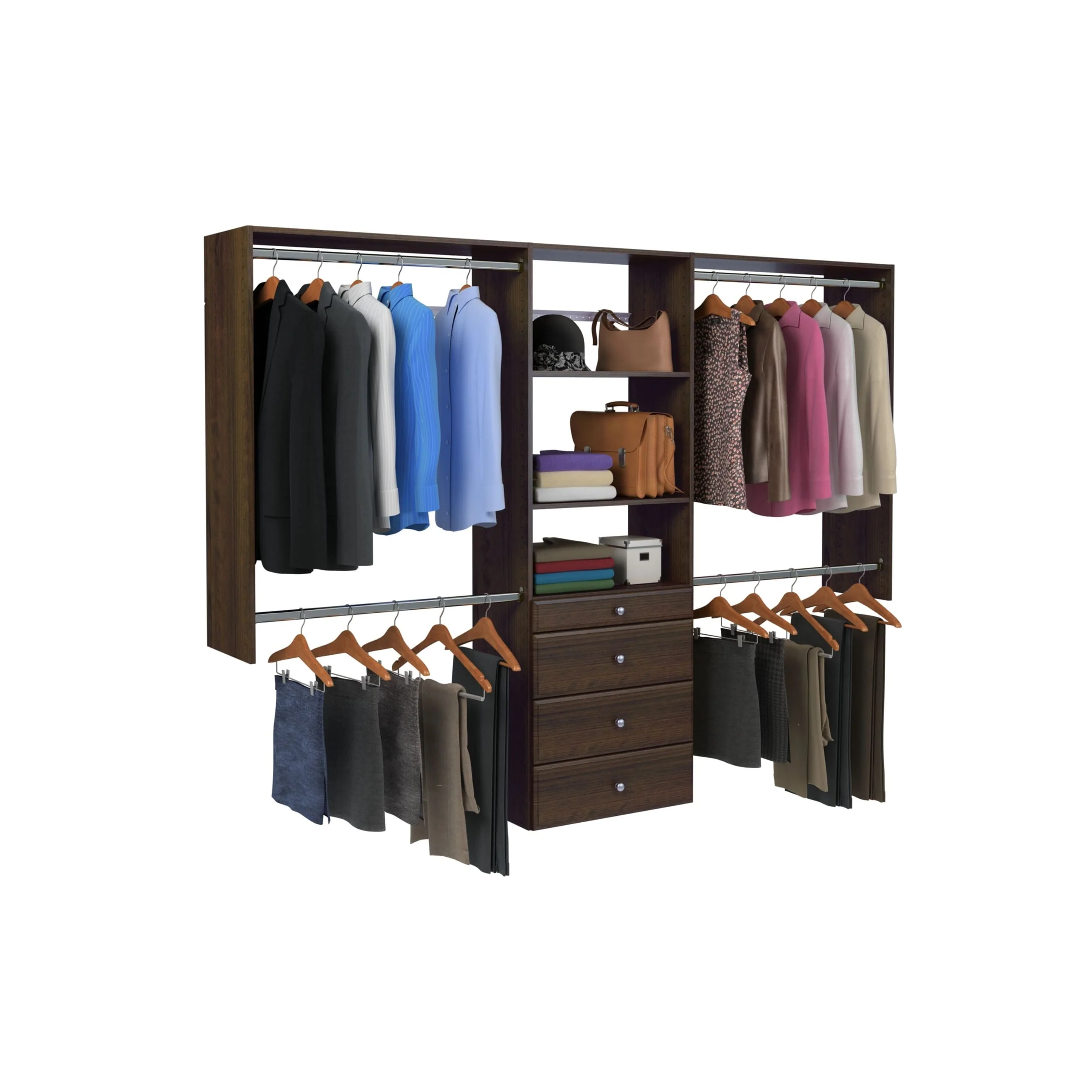 Easy Track Deluxe Closet Kit
