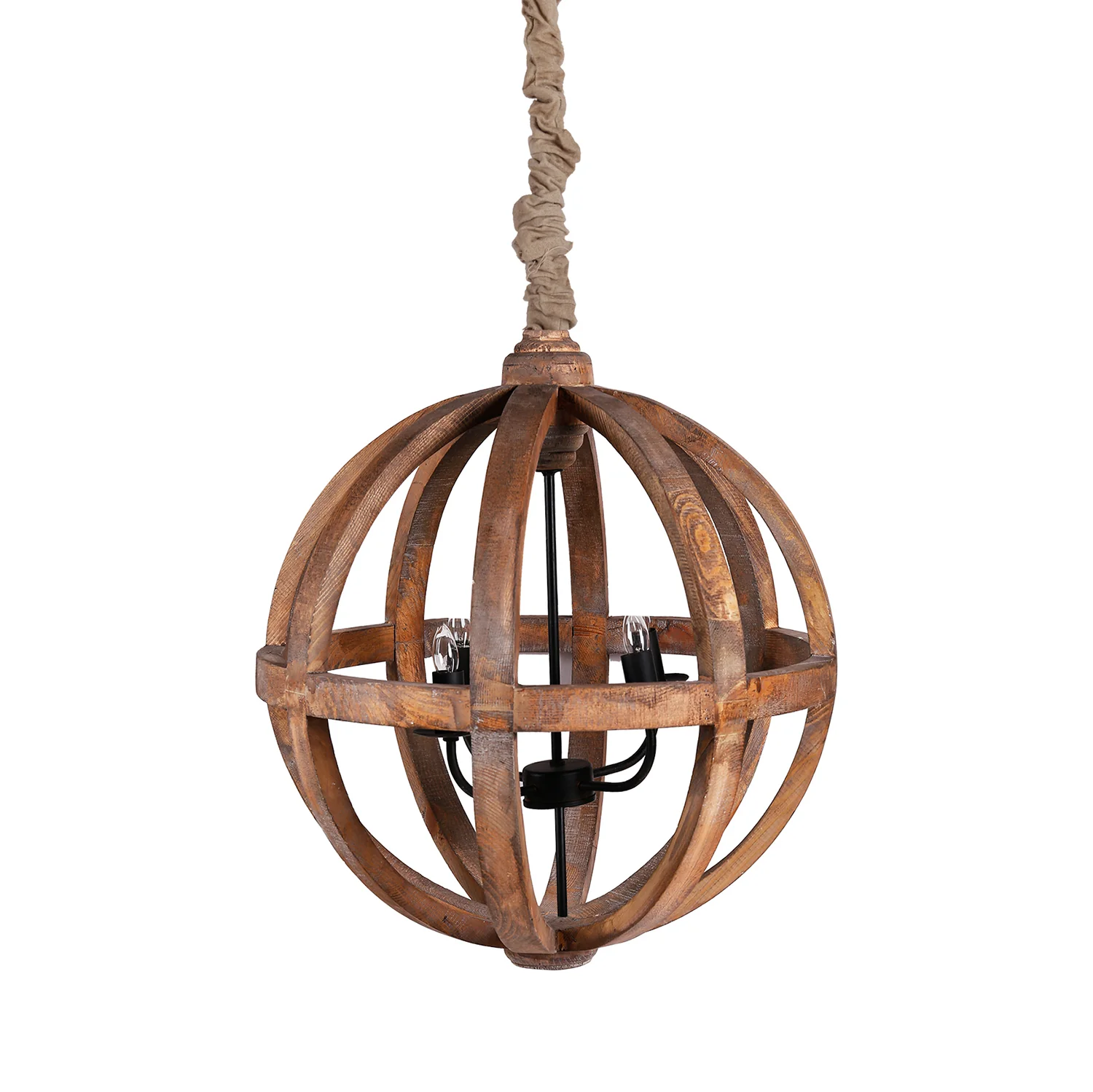 Pratt Sphere Four-Light Chandelier