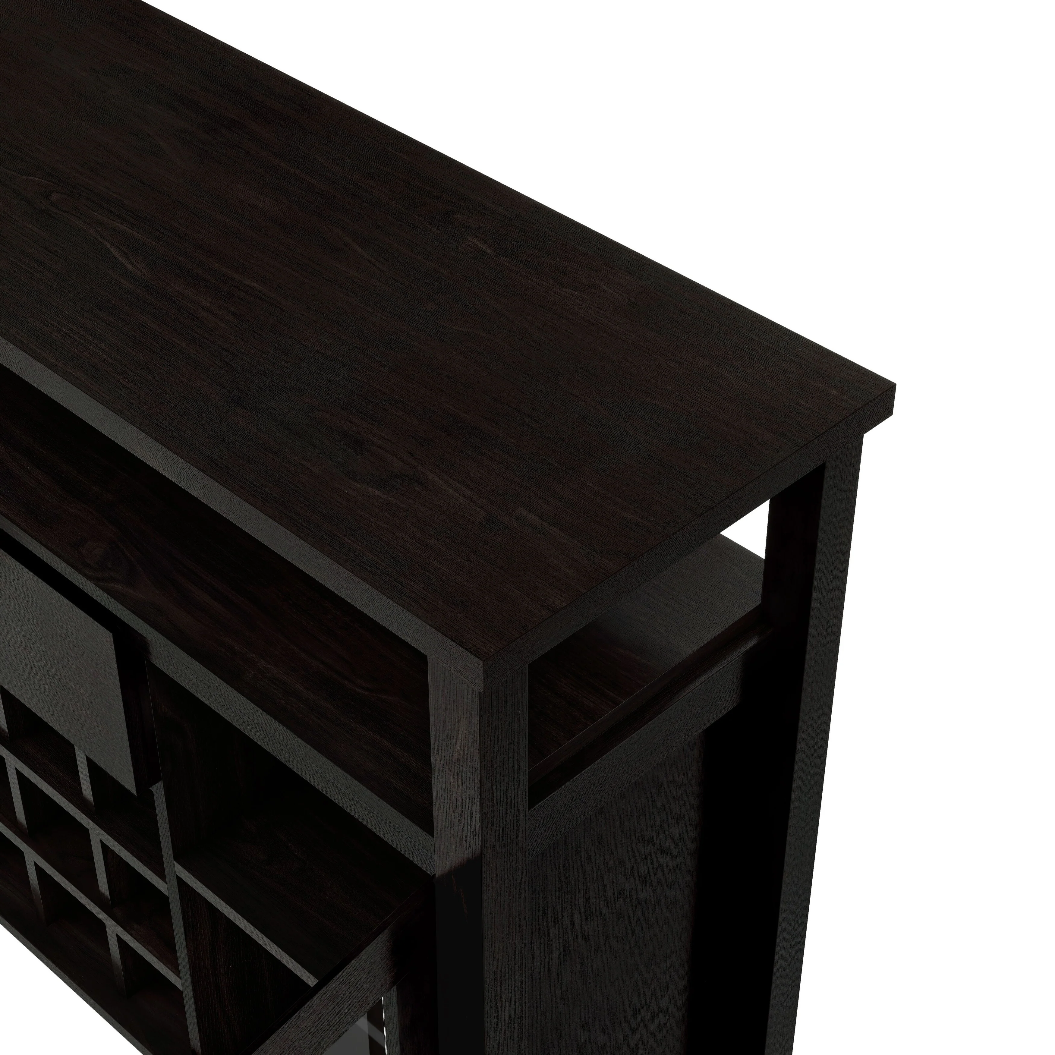 DH BASIC Transitional Espresso 9-bottle Storage Buffet by Denhour