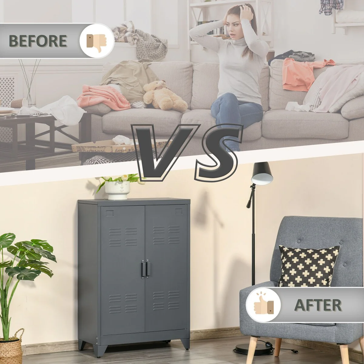 Industrial Steel Storage Cabinet