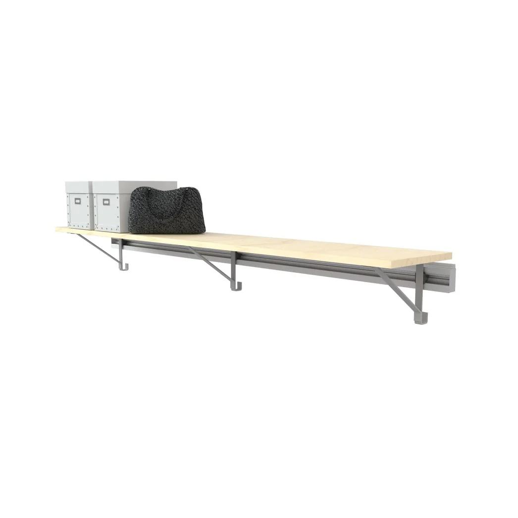 arrange a SPACE RCSS12 Single Wall Mounted Shelf (SHELF ONLY - no hang)