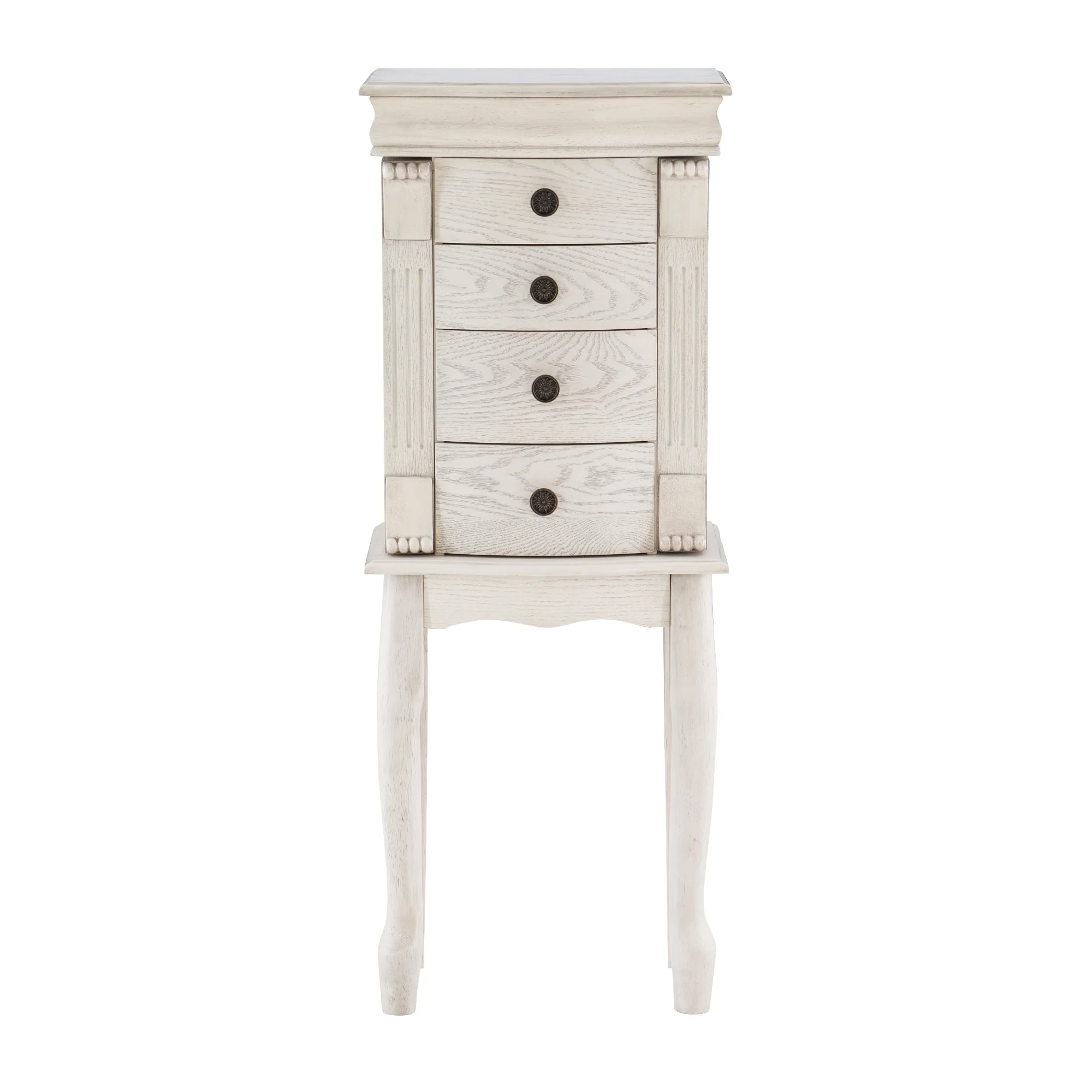 Jewelry Armoire with Storage Drawers - 35.25