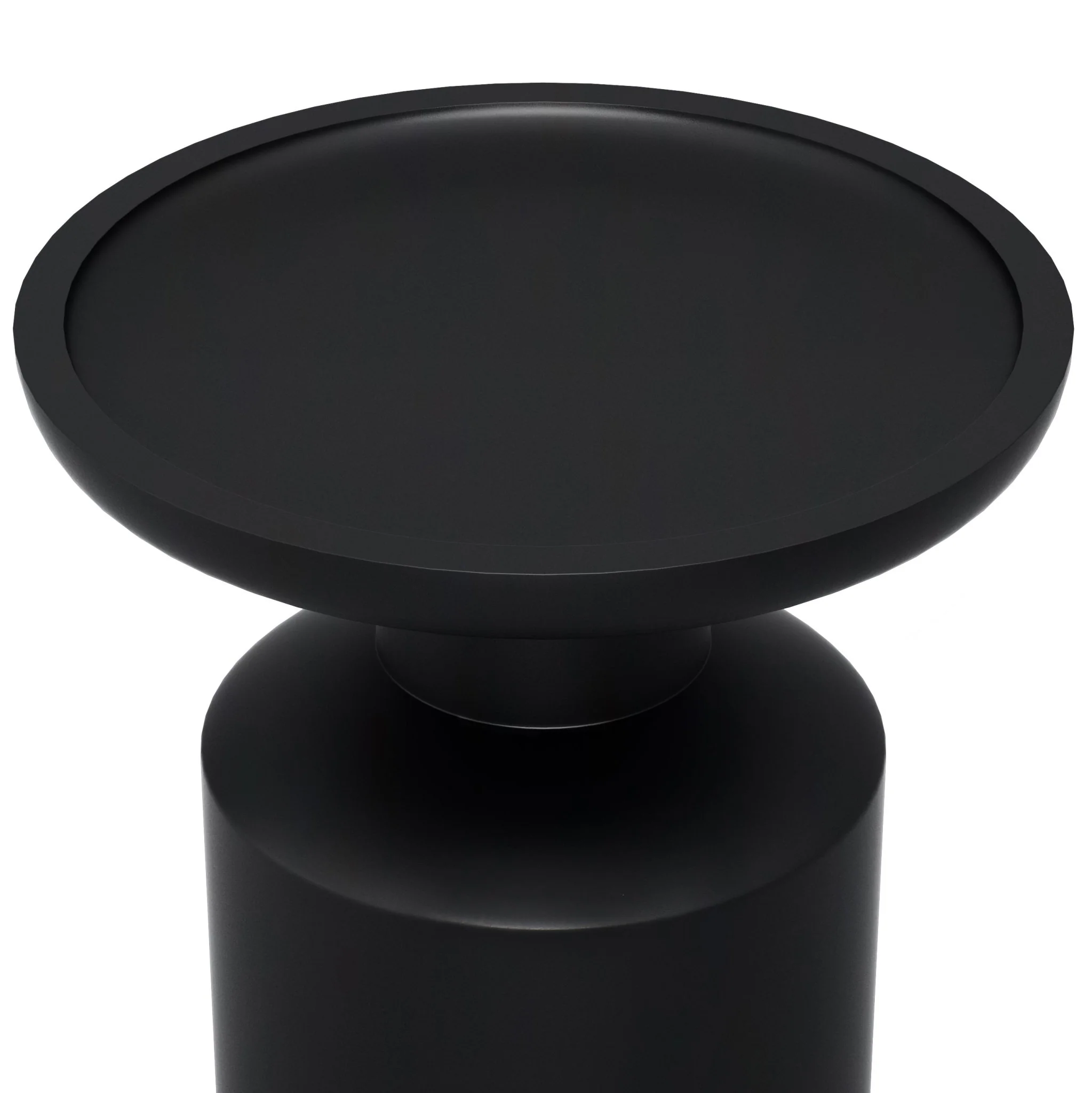 Focus Wooden Accent Table with Round Top