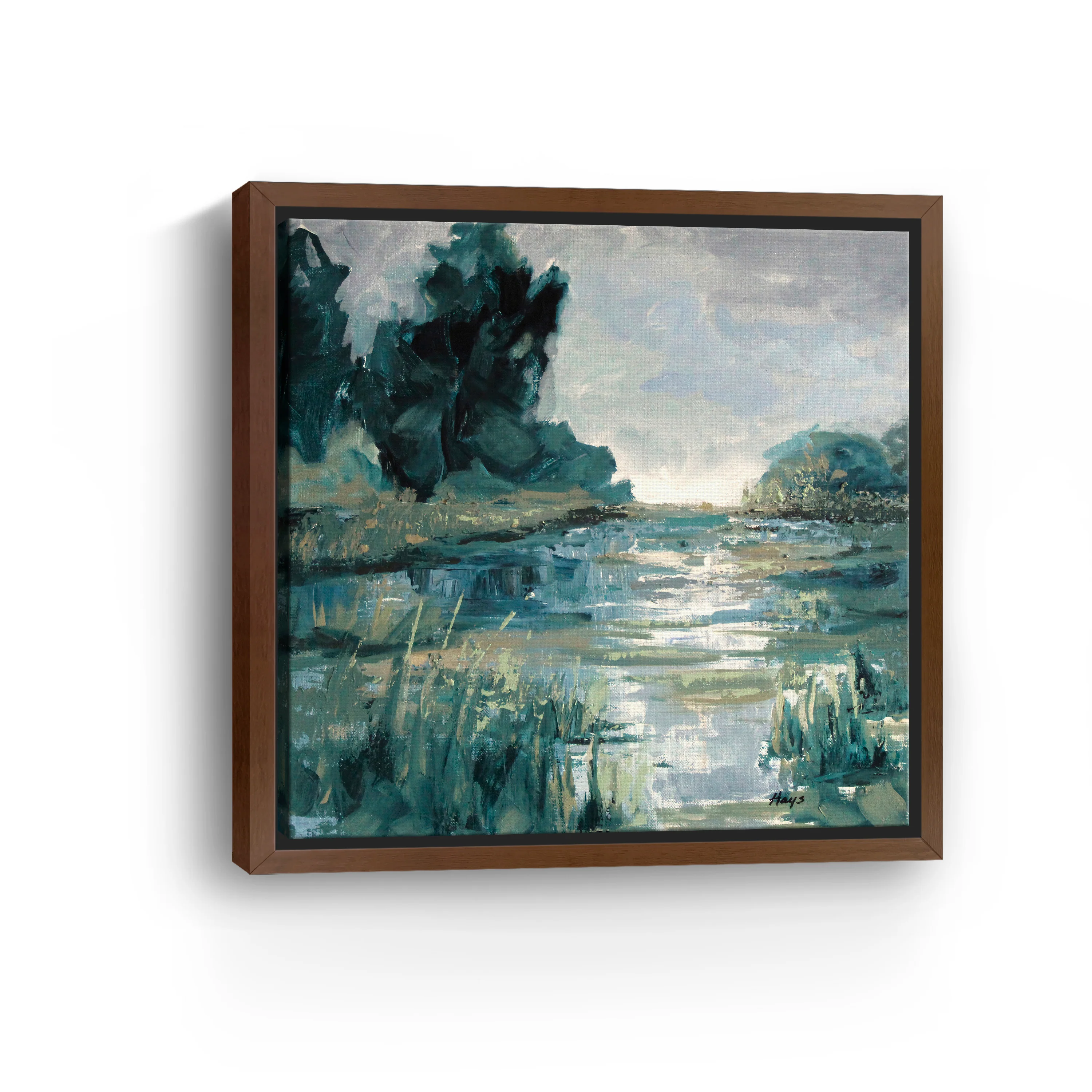 Enlightened View Canvas Giclee