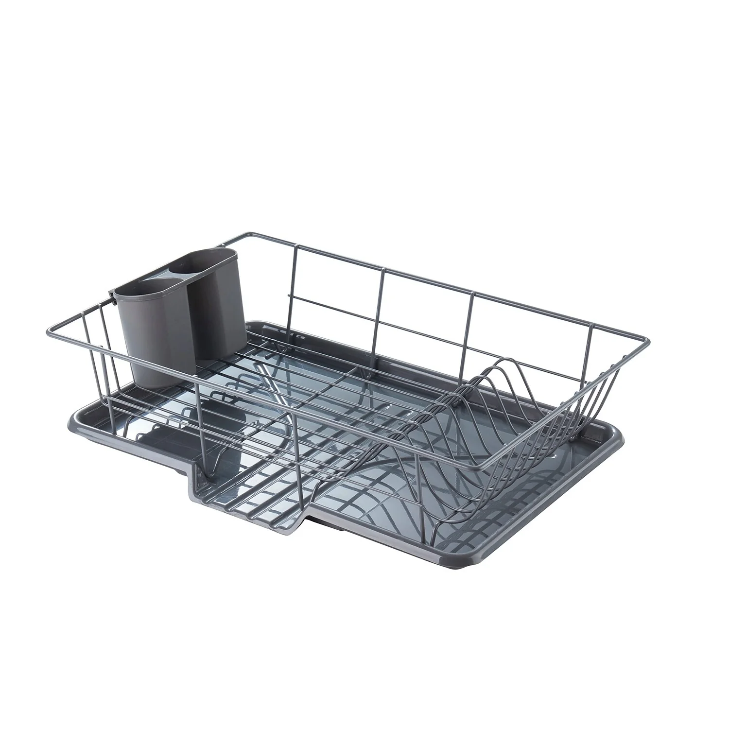 Sweet Home Collection 3-Piece Kitchen Sink Dish Drainer Set
