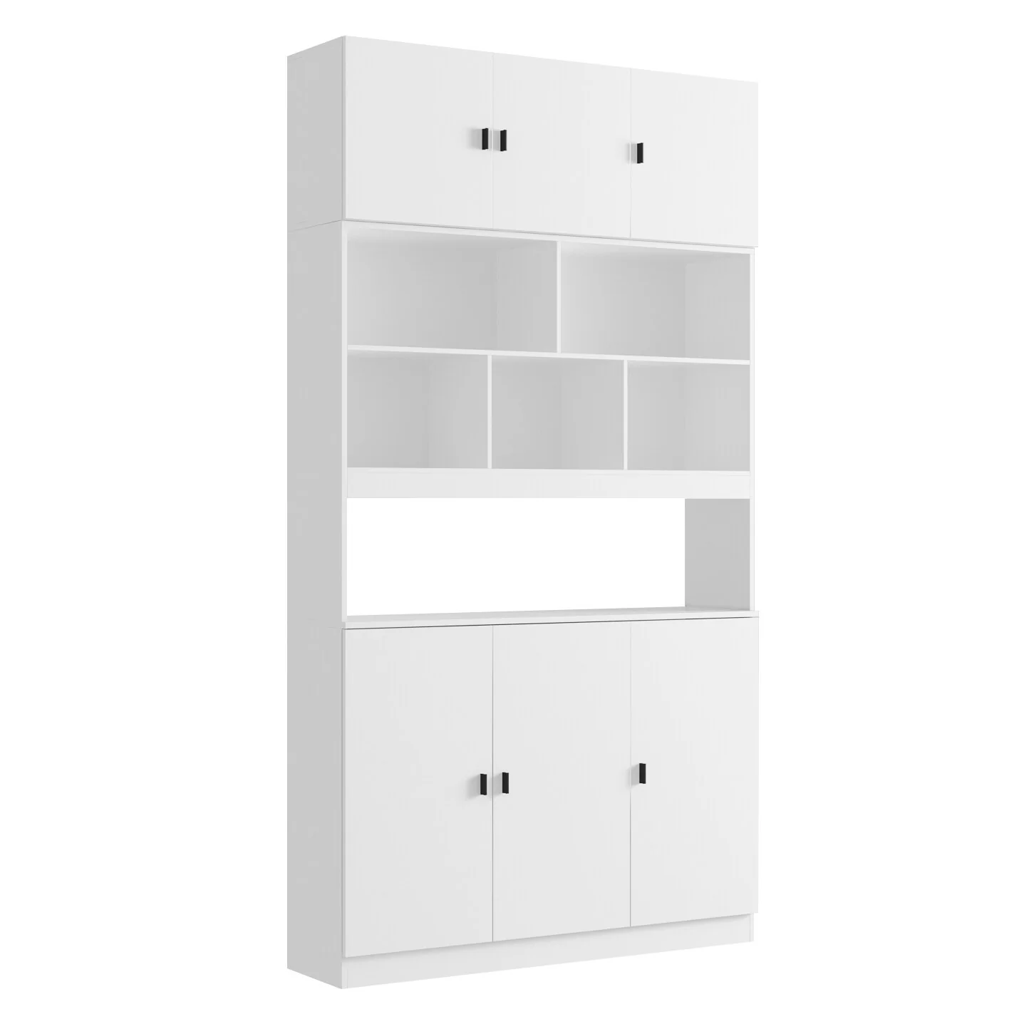 Combined BookShelves Kitchen Cabinet Display Cabinet Pantry Bookcase