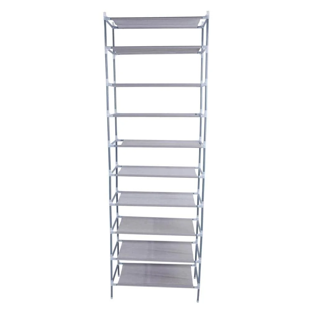 3/10-Tier Shoe Rack Entryway Shoe Shelf Organizer