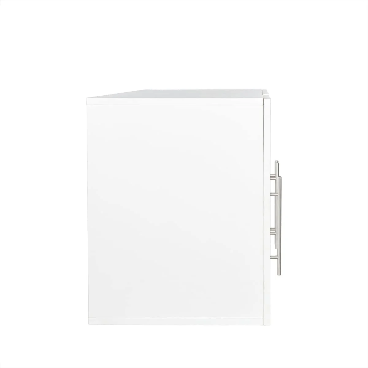 Stackable Wood Wall Mounted Storage Cabinet,White