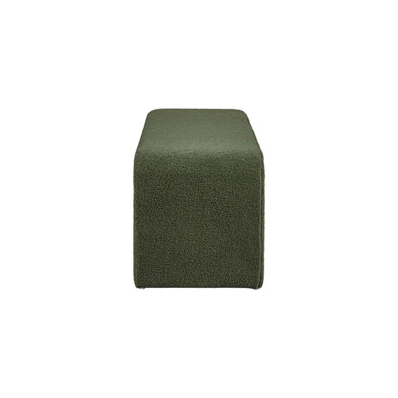 Goldmine Upholstered Bench with Curved Seat
