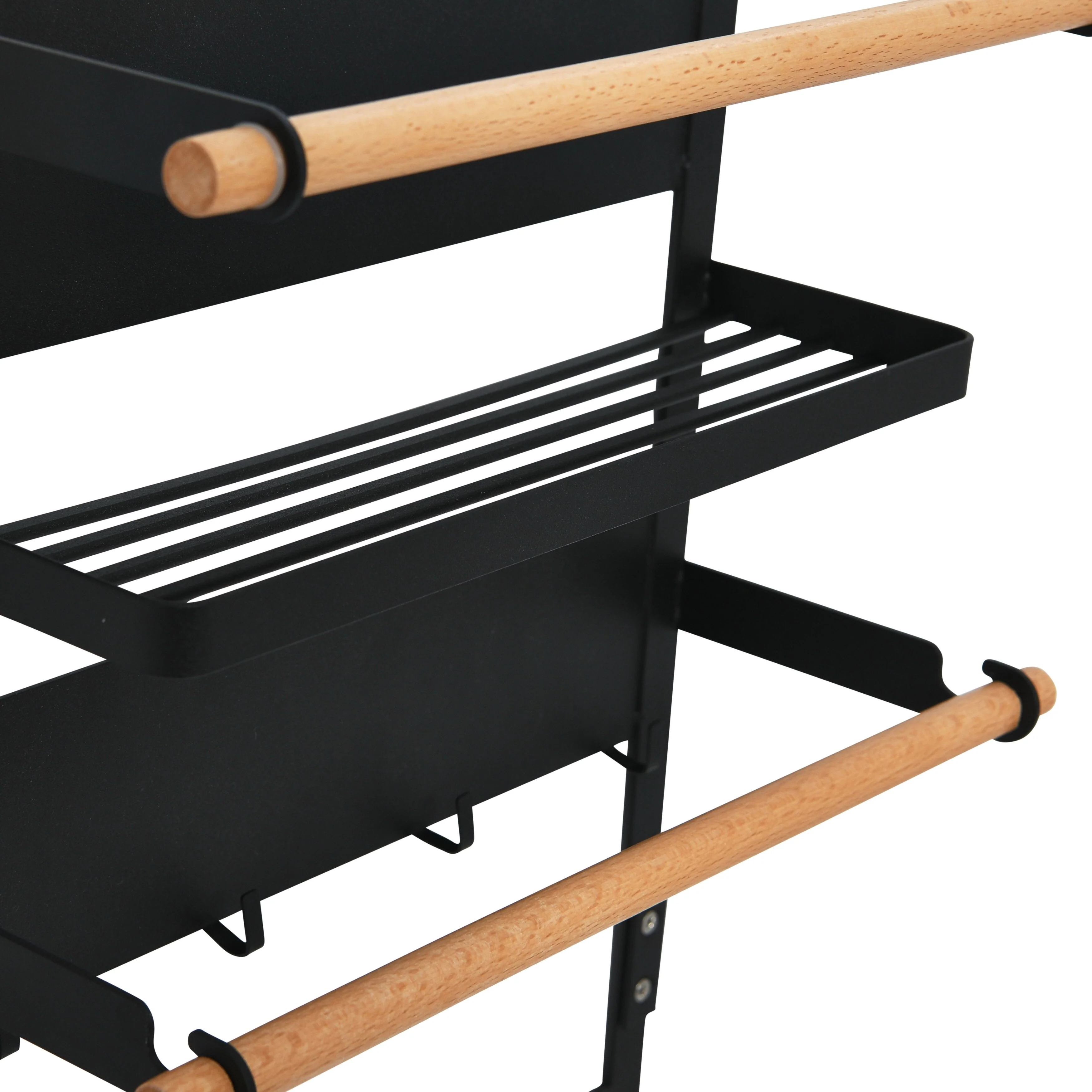 Household Essentials Metal Magnetic Organizer Rack