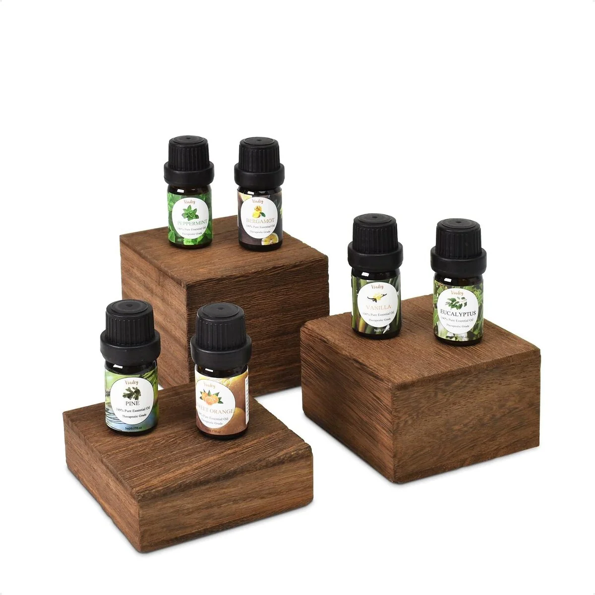 Wooden 3 Pcs Square Risers for Display