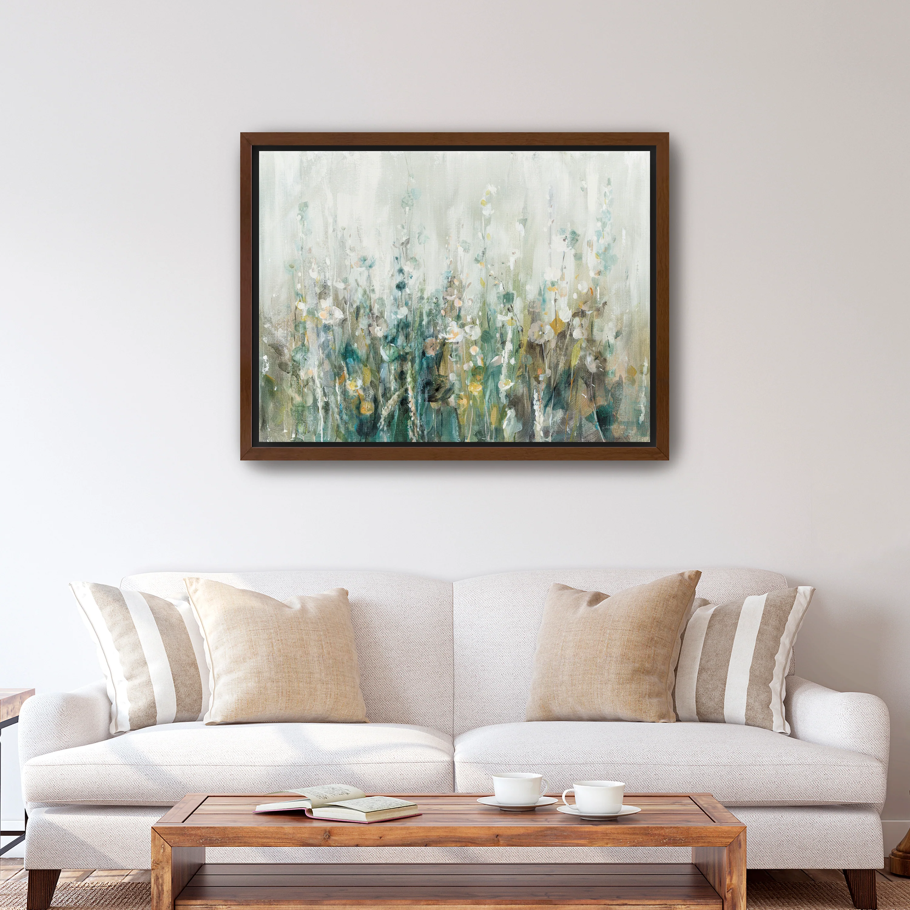 Wildflower Field Canvas Giclee
