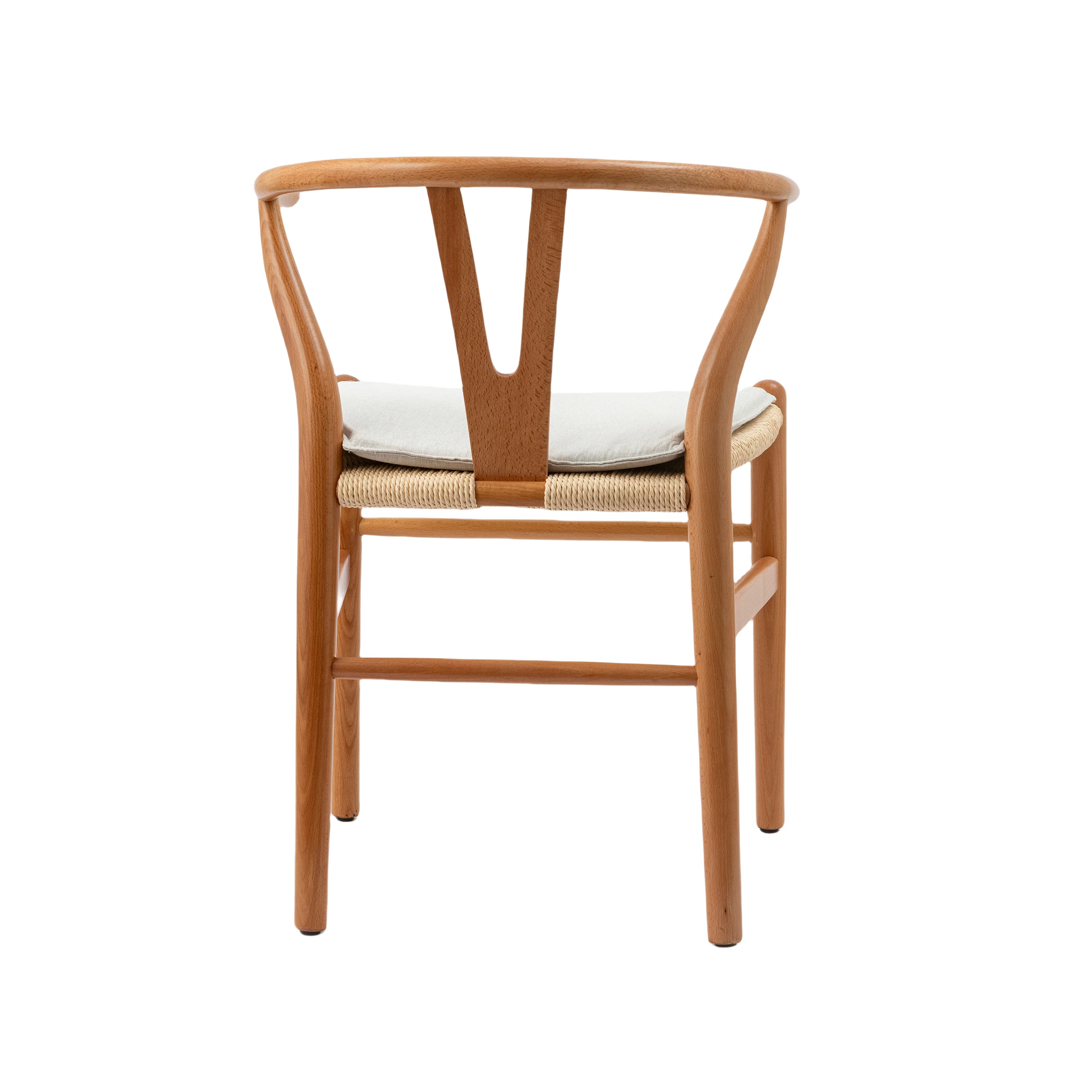 Garlandx Wood Dining Chair with Curved Back, Set of 2