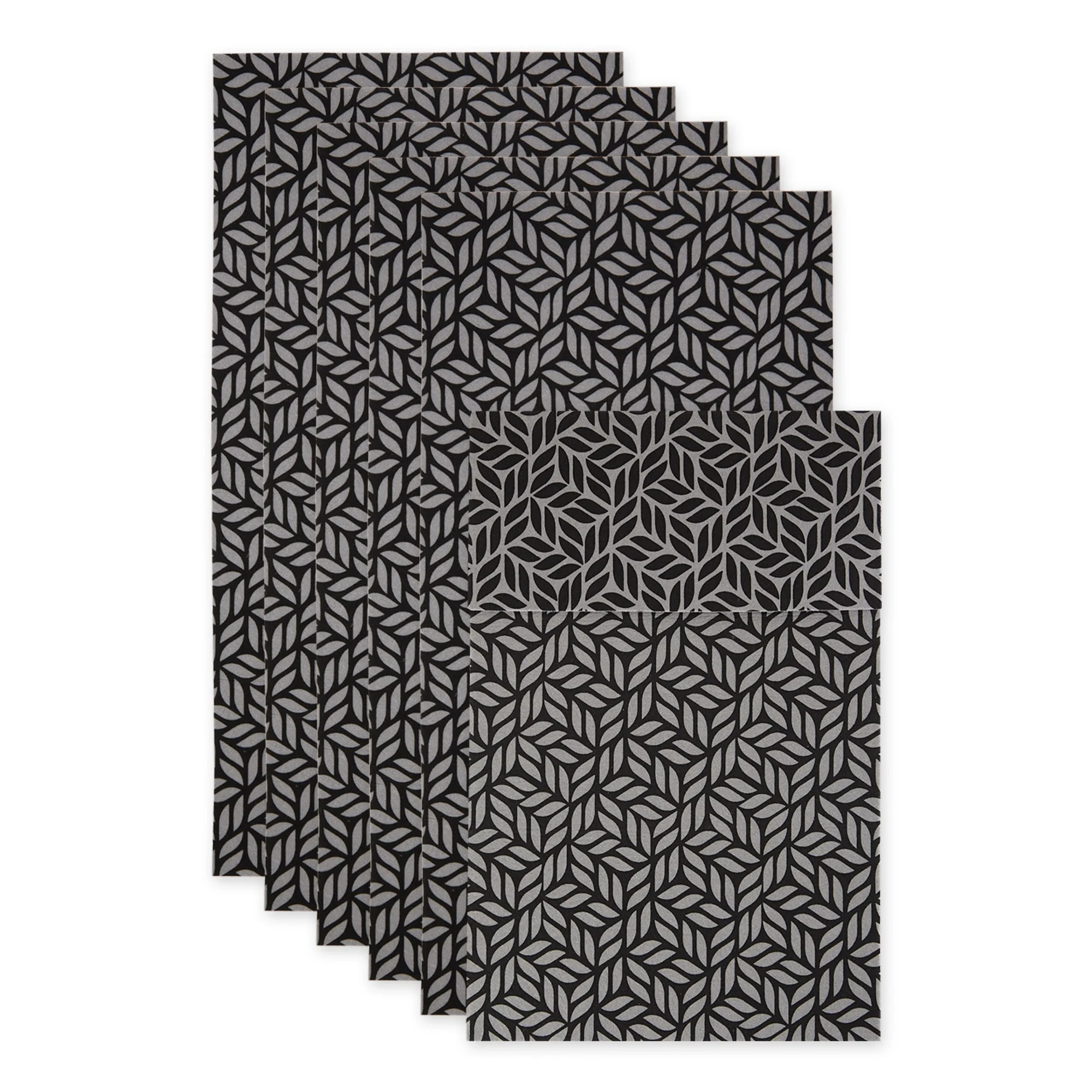 DII Nautical Blue Market Print Fridge Liner (Set of 6)