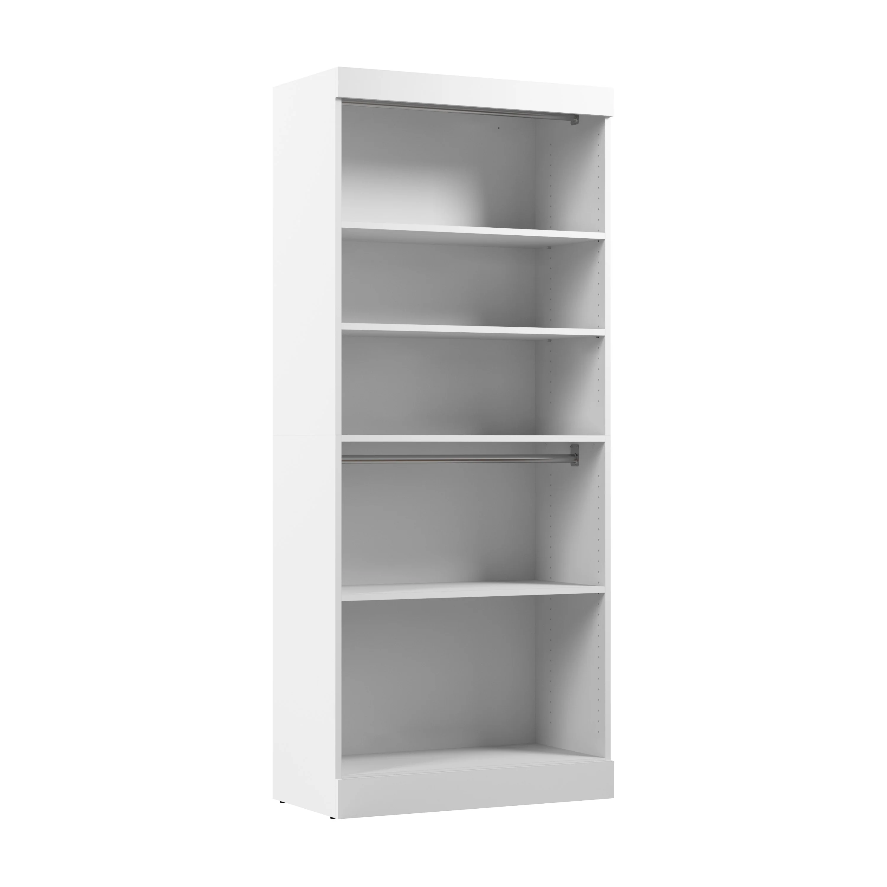 Pur 36W Closet Organizer, Home Organization Wardrobe by Bestar