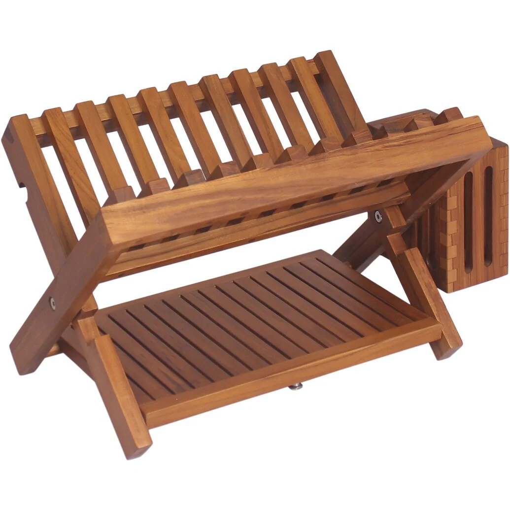 Manada Teak Dish Rack