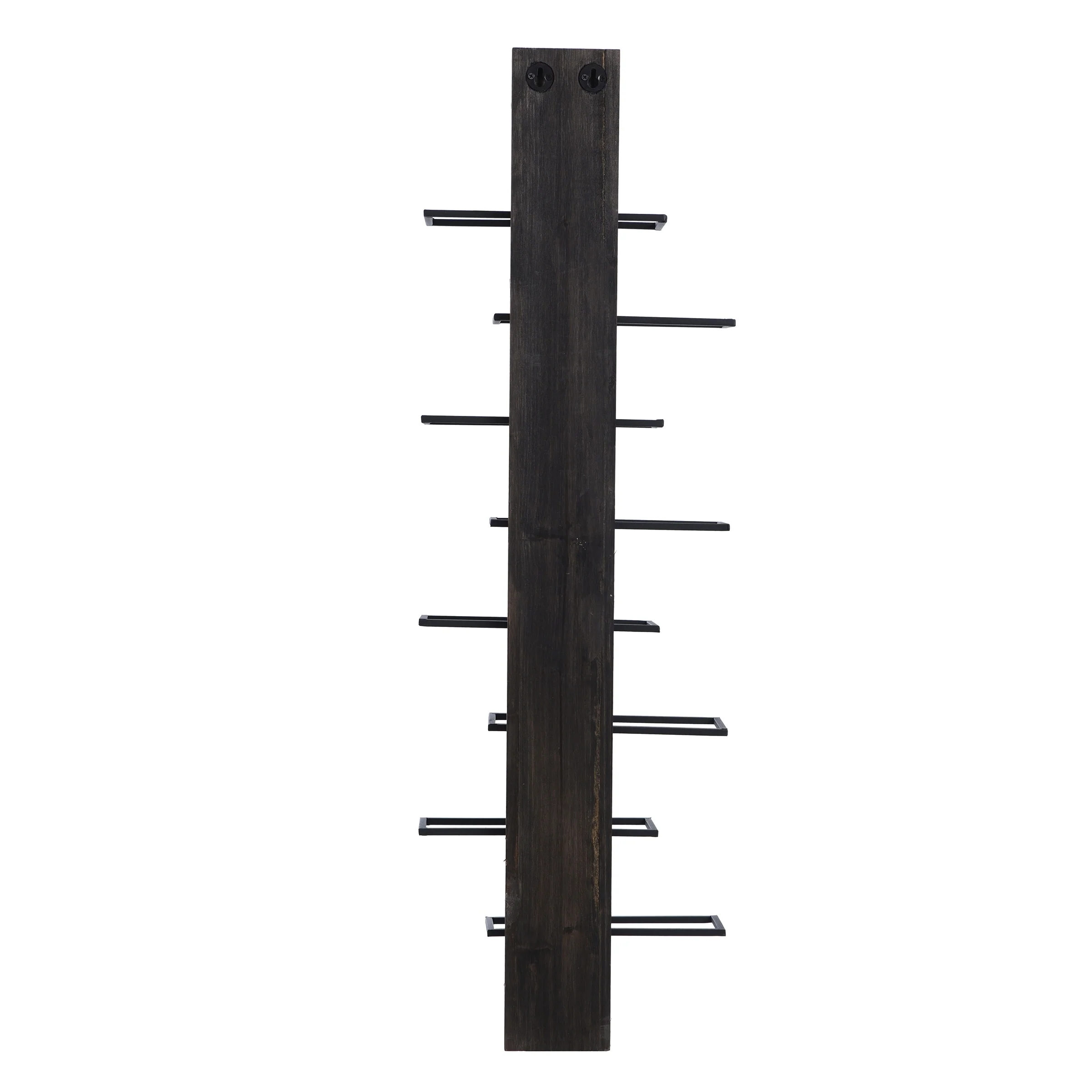 Heath - Wood and Metal Wall Wine Holder