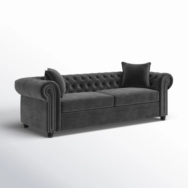 Odum 95'' Velvet Sofa