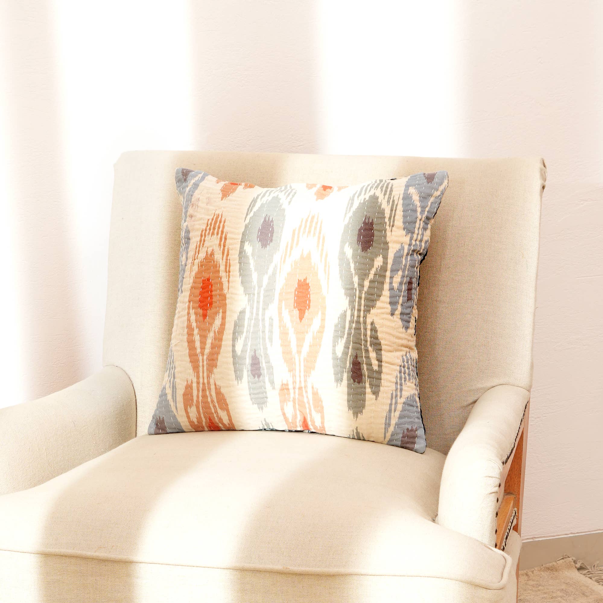 Double Sided 100% Cotton Print Pillow