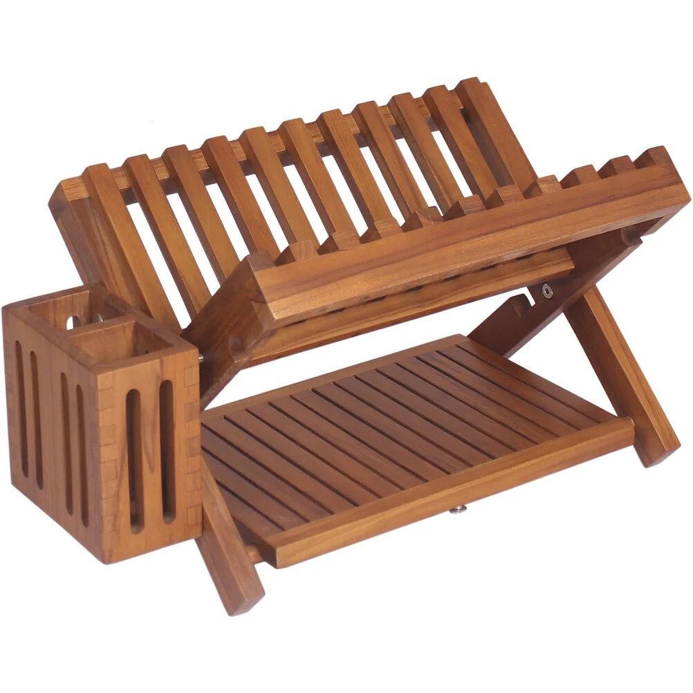 Manada Teak Dish Rack
