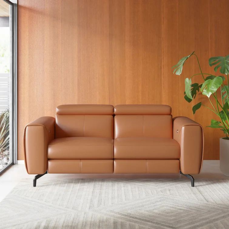 Gonsalez 70'' Upholstered Power Reclining Loveseat