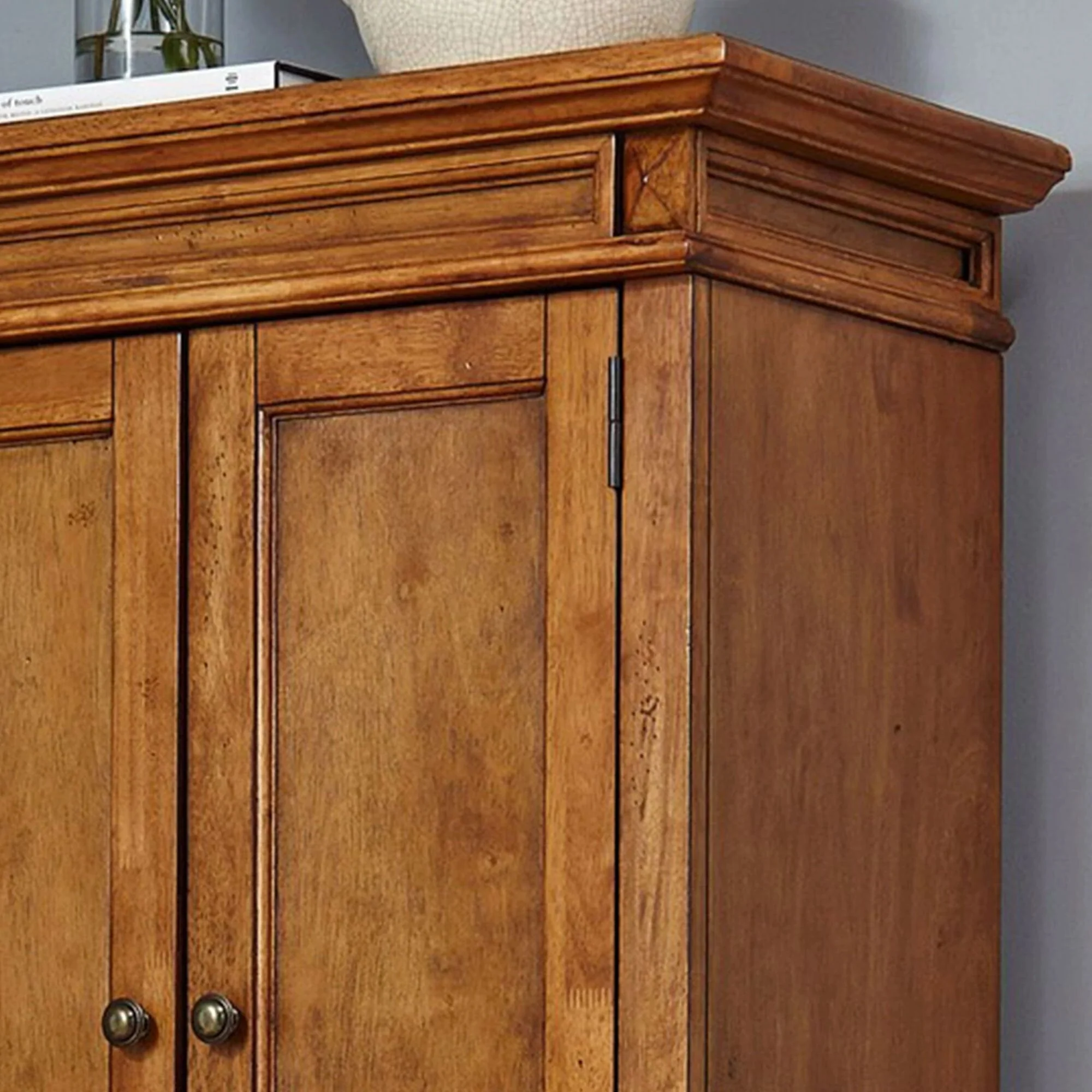Americana Distressed Oak Pantry, 72