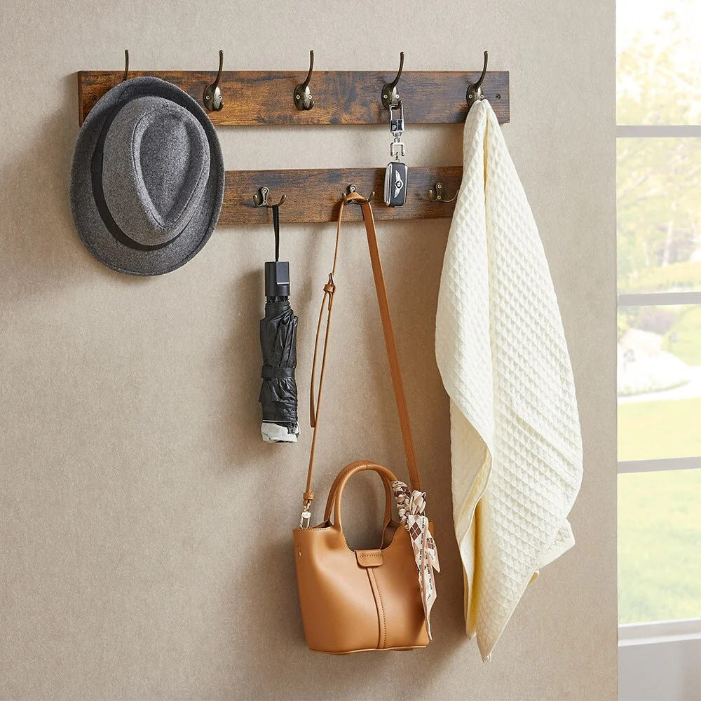 Coat Rack Shoe Bench Set, Entryway Shoe Rack Bench with Coat Hooks - Bench Set
