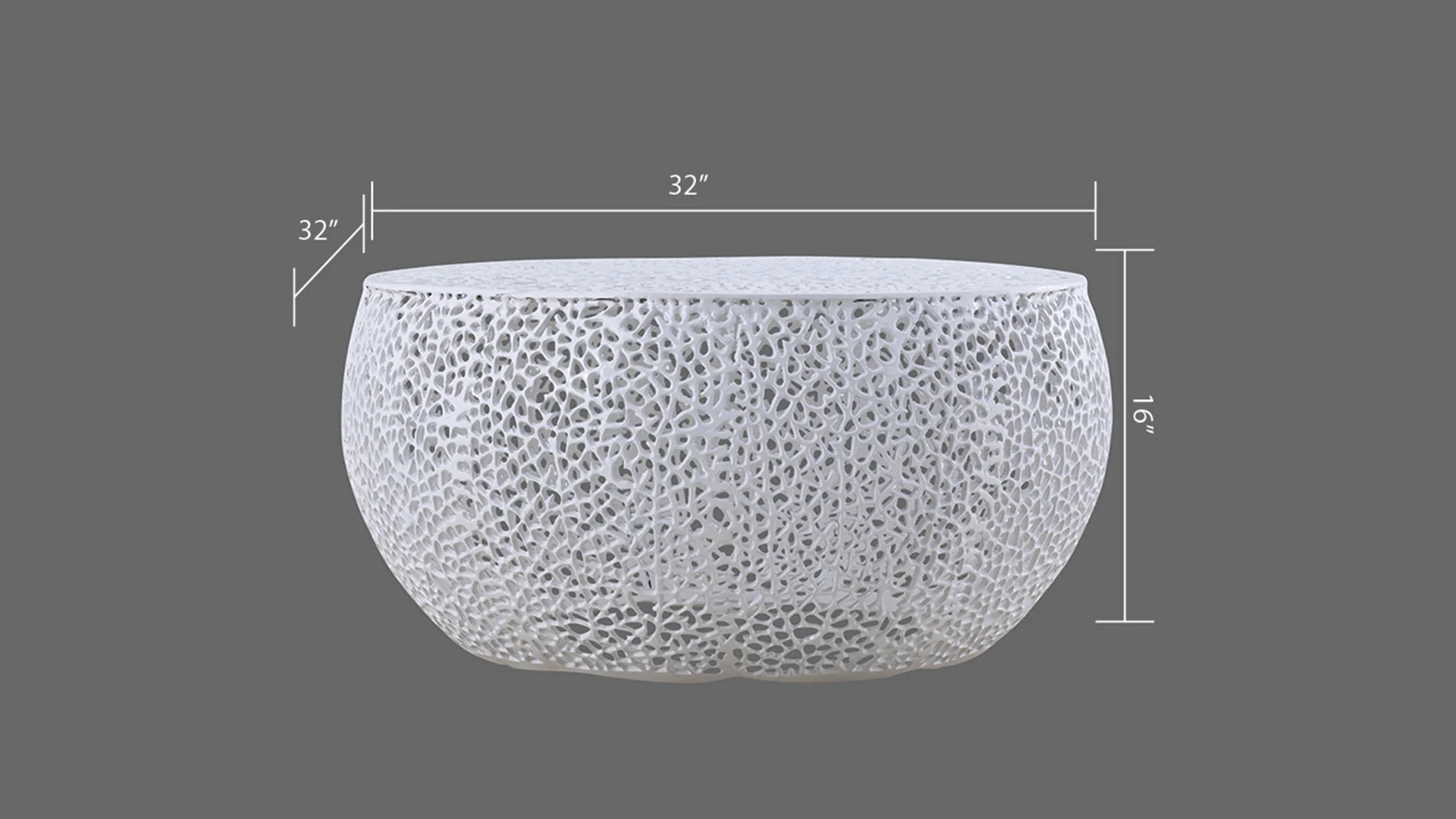 Evergreen Round Coffee Table