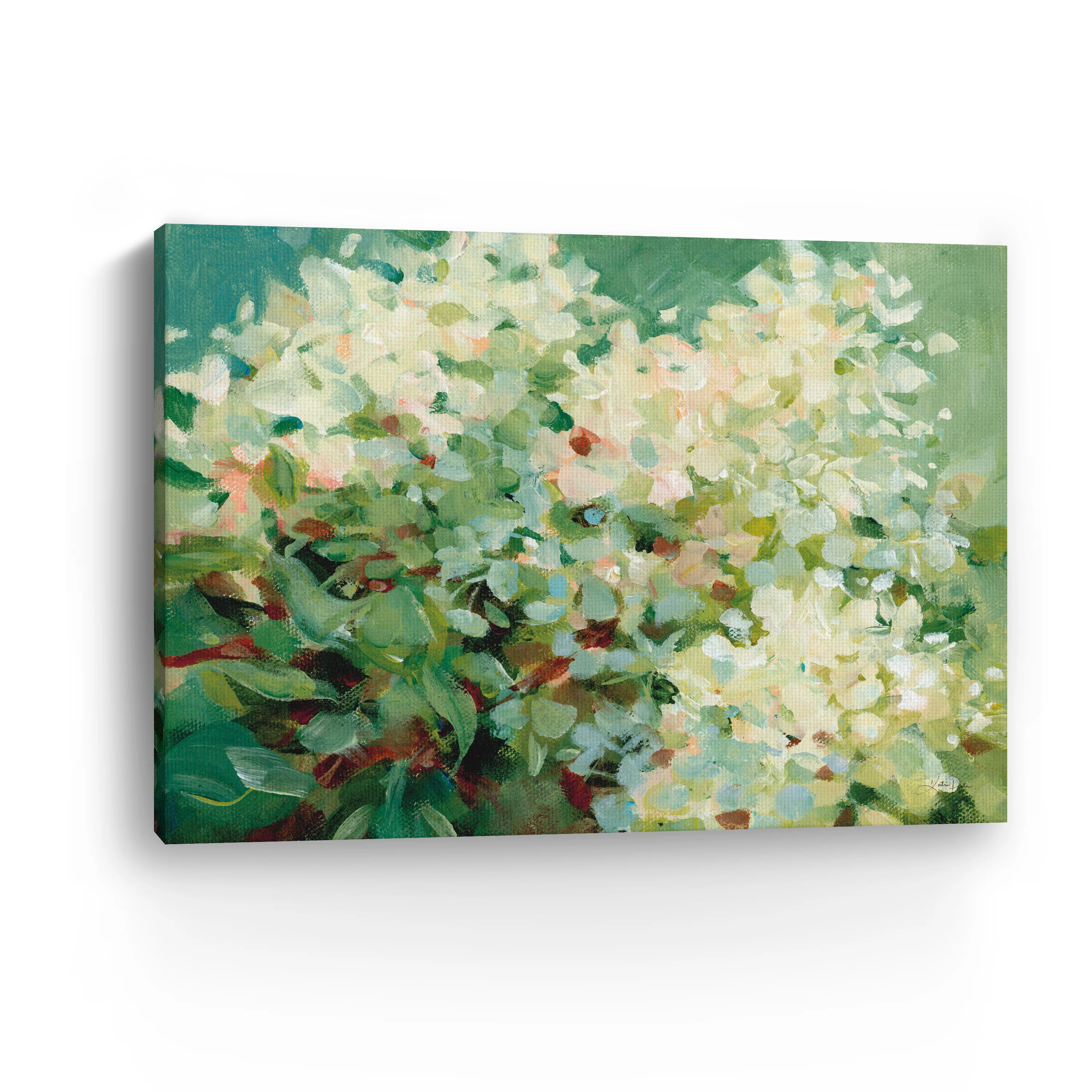 Humble Hydrangea Canvas Giclee